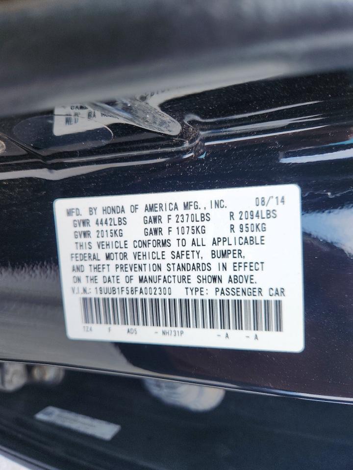 2015 Acura Tlx Tech Black vin: 19UUB1F58FA002300