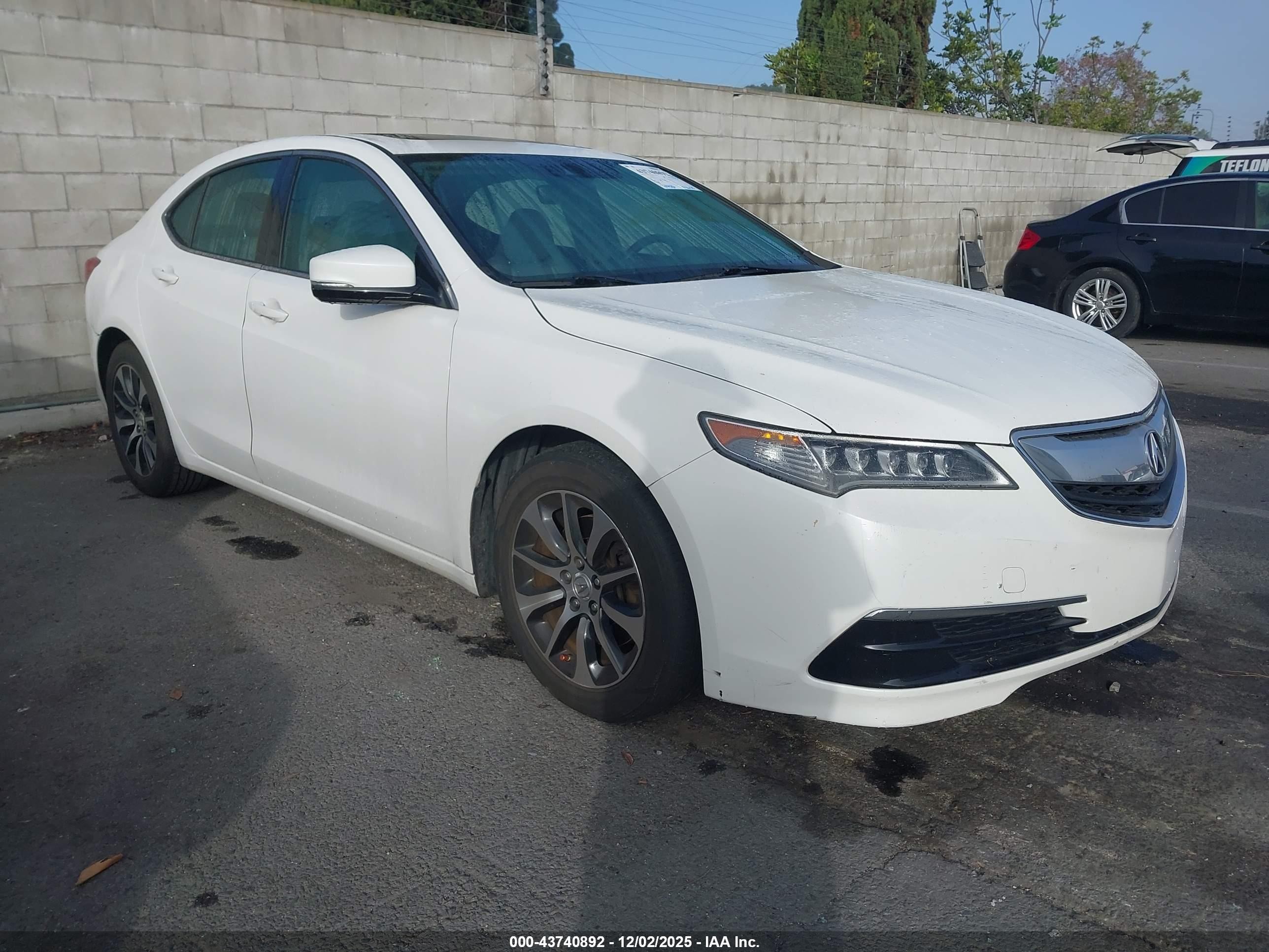 2015 Acura Tlx Tech White vin: 19UUB1F58FA010221