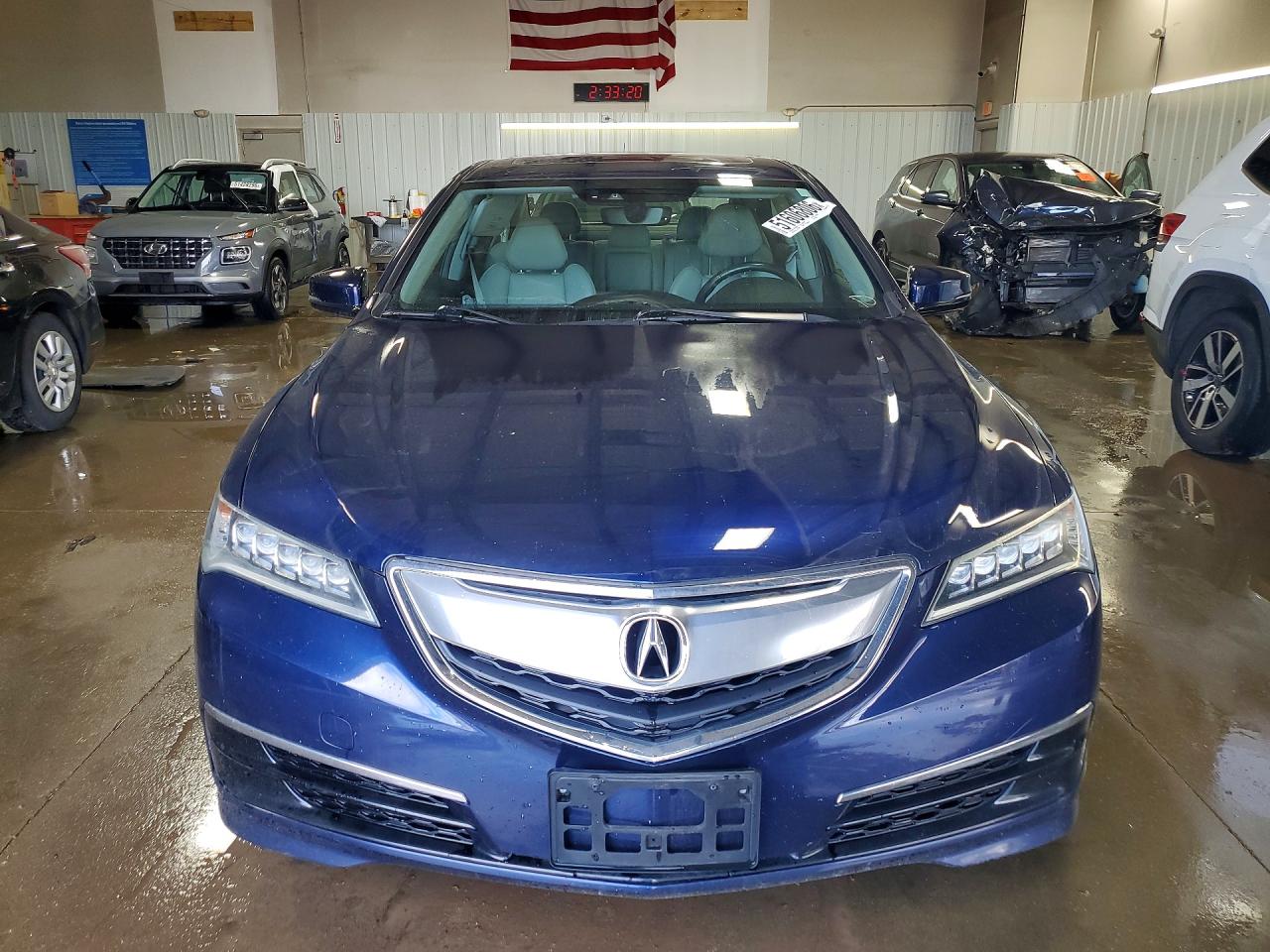 2015 Acura Tlx Tech Синий vin: 19UUB1F59FA003262
