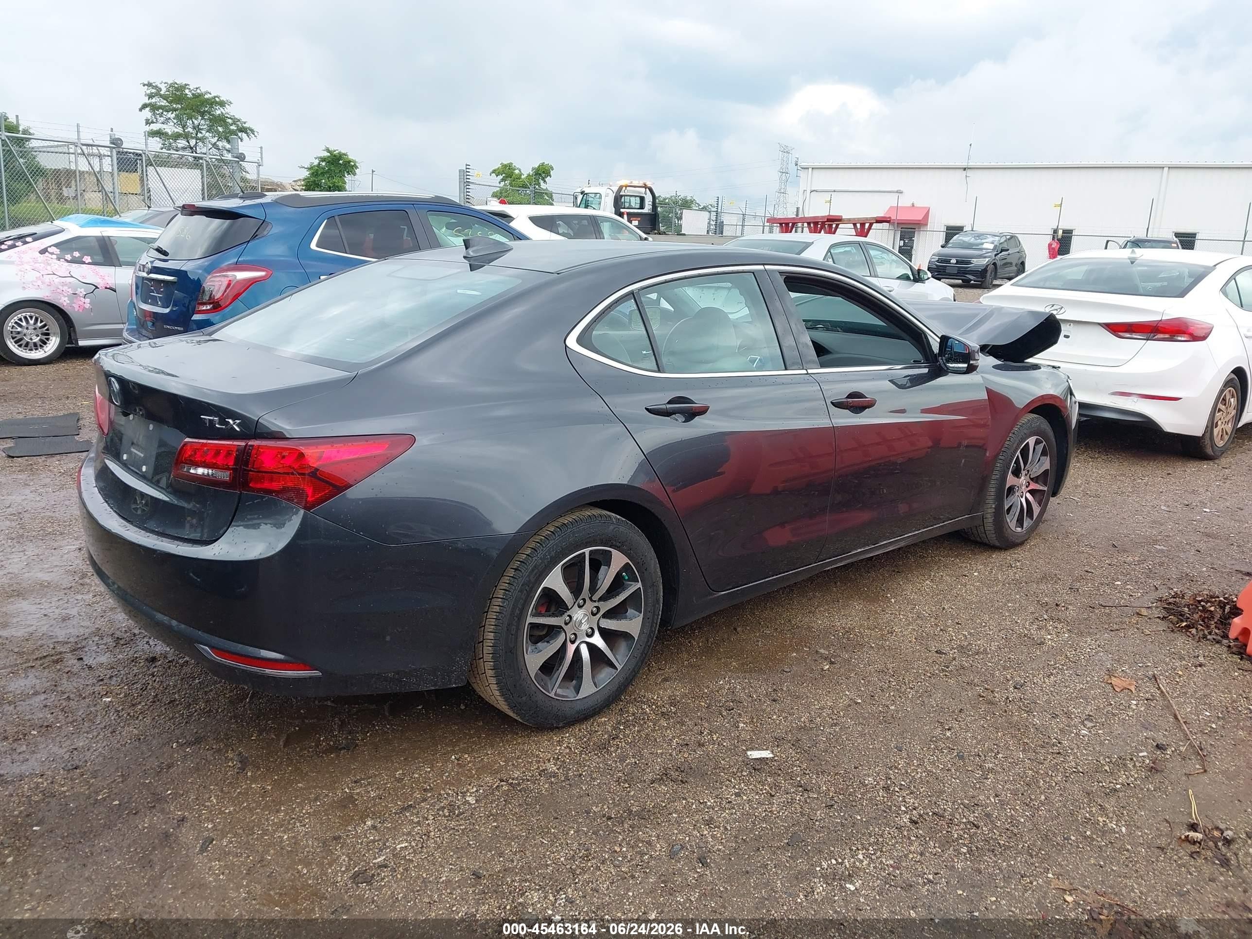 2015 Acura Tlx Tech Gray vin: 19UUB1F59FA003780