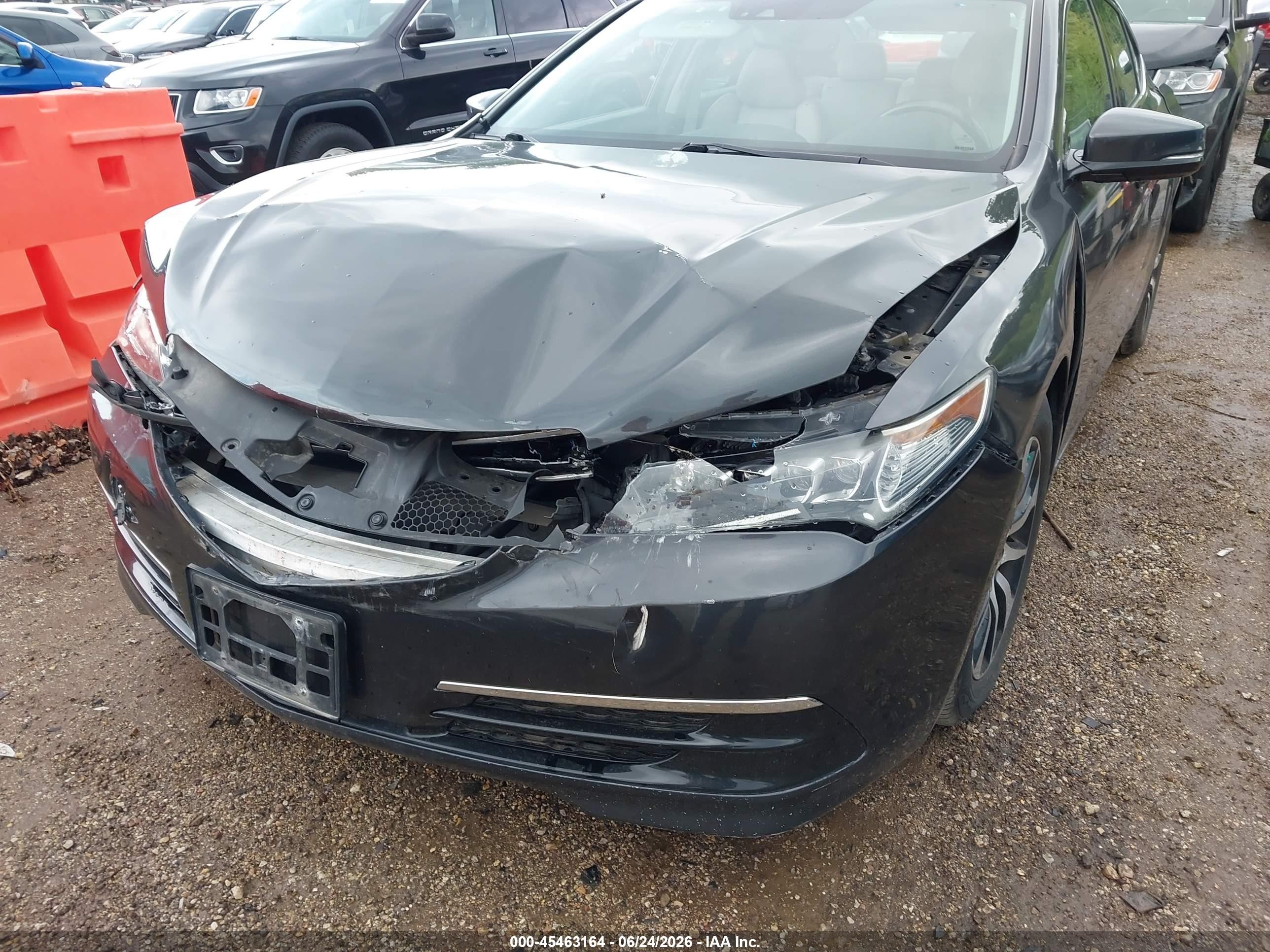 2015 Acura Tlx Tech Gray vin: 19UUB1F59FA003780