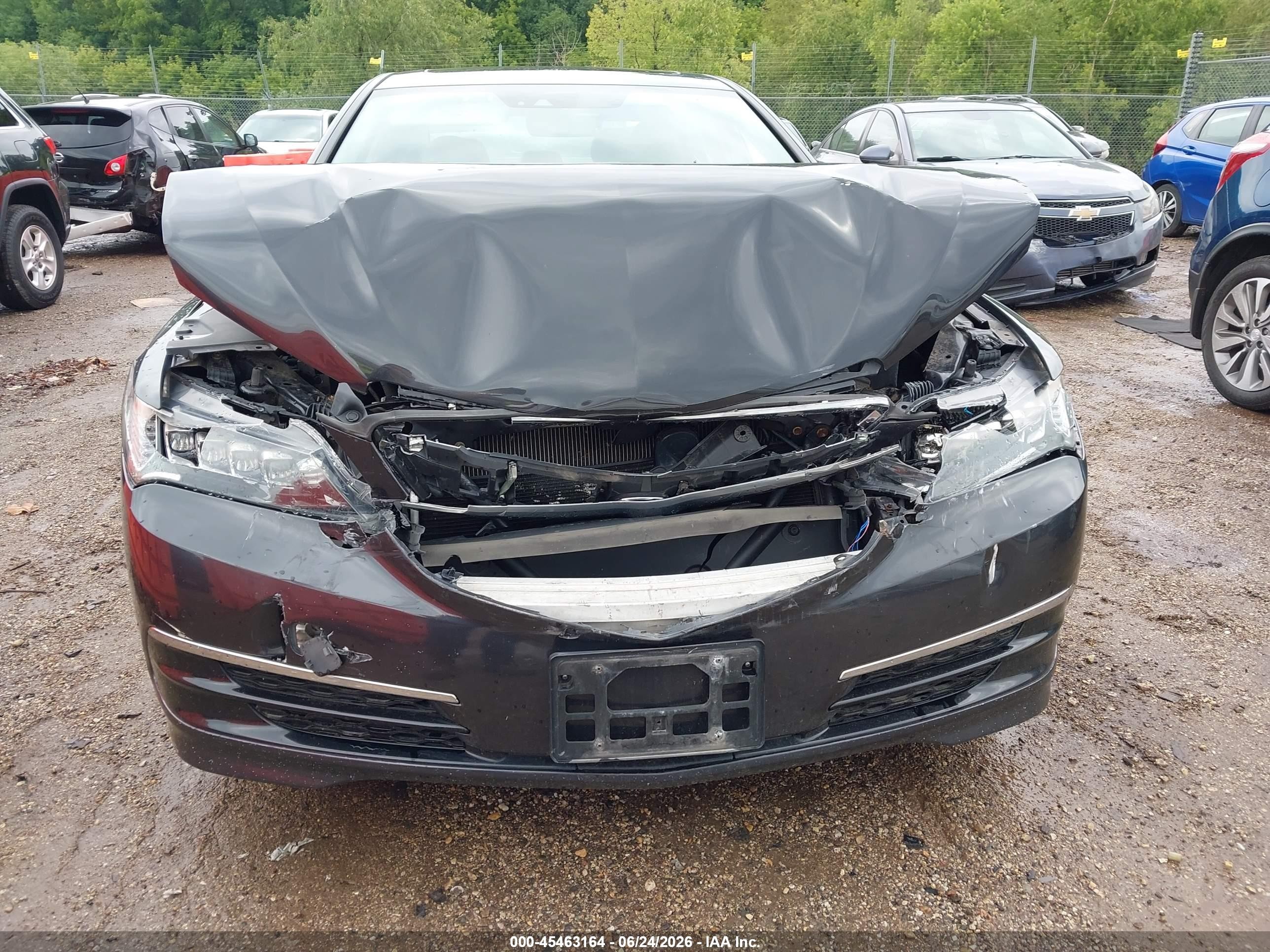 2015 Acura Tlx Tech Gray vin: 19UUB1F59FA003780