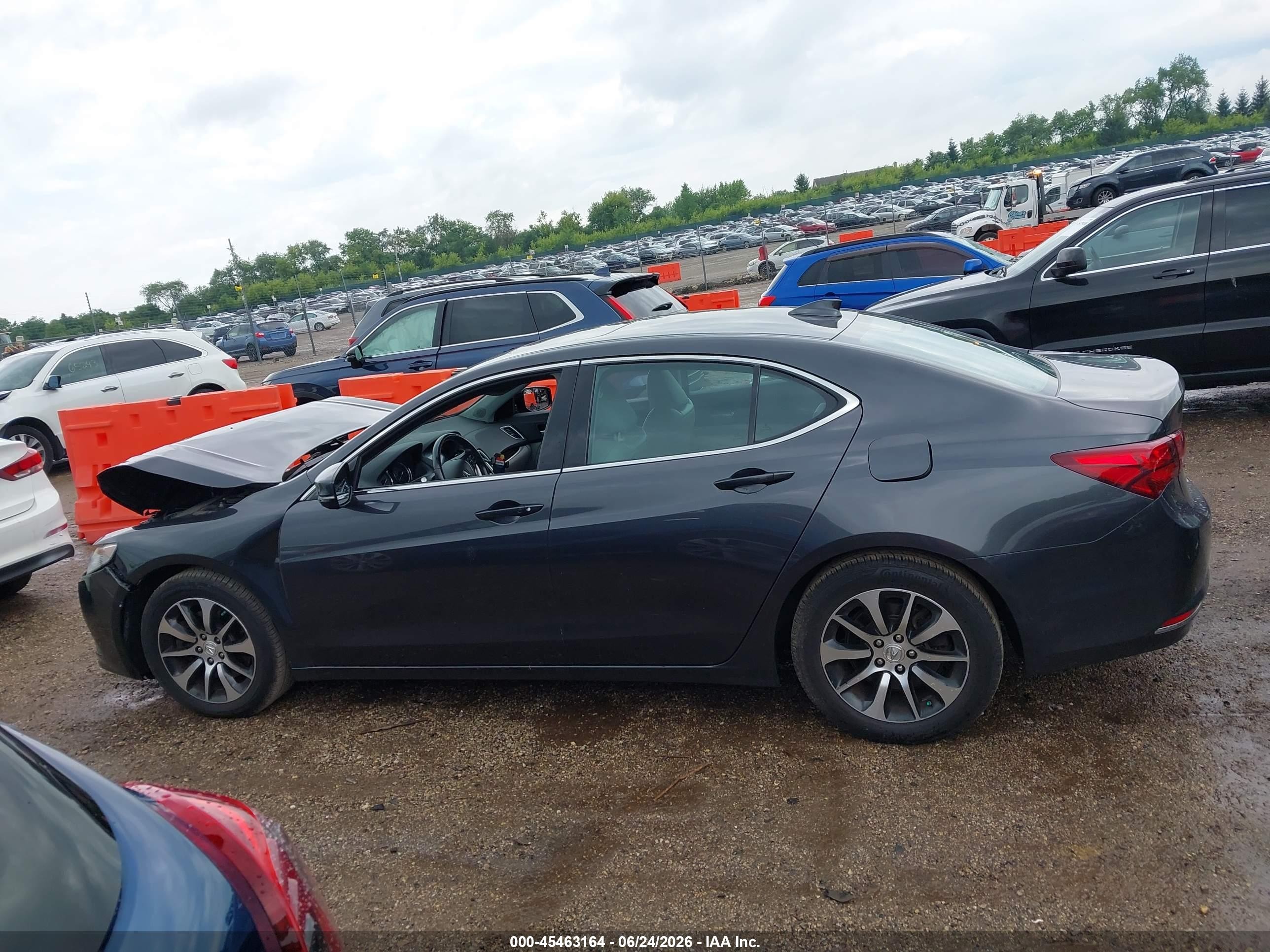 2015 Acura Tlx Tech Gray vin: 19UUB1F59FA003780