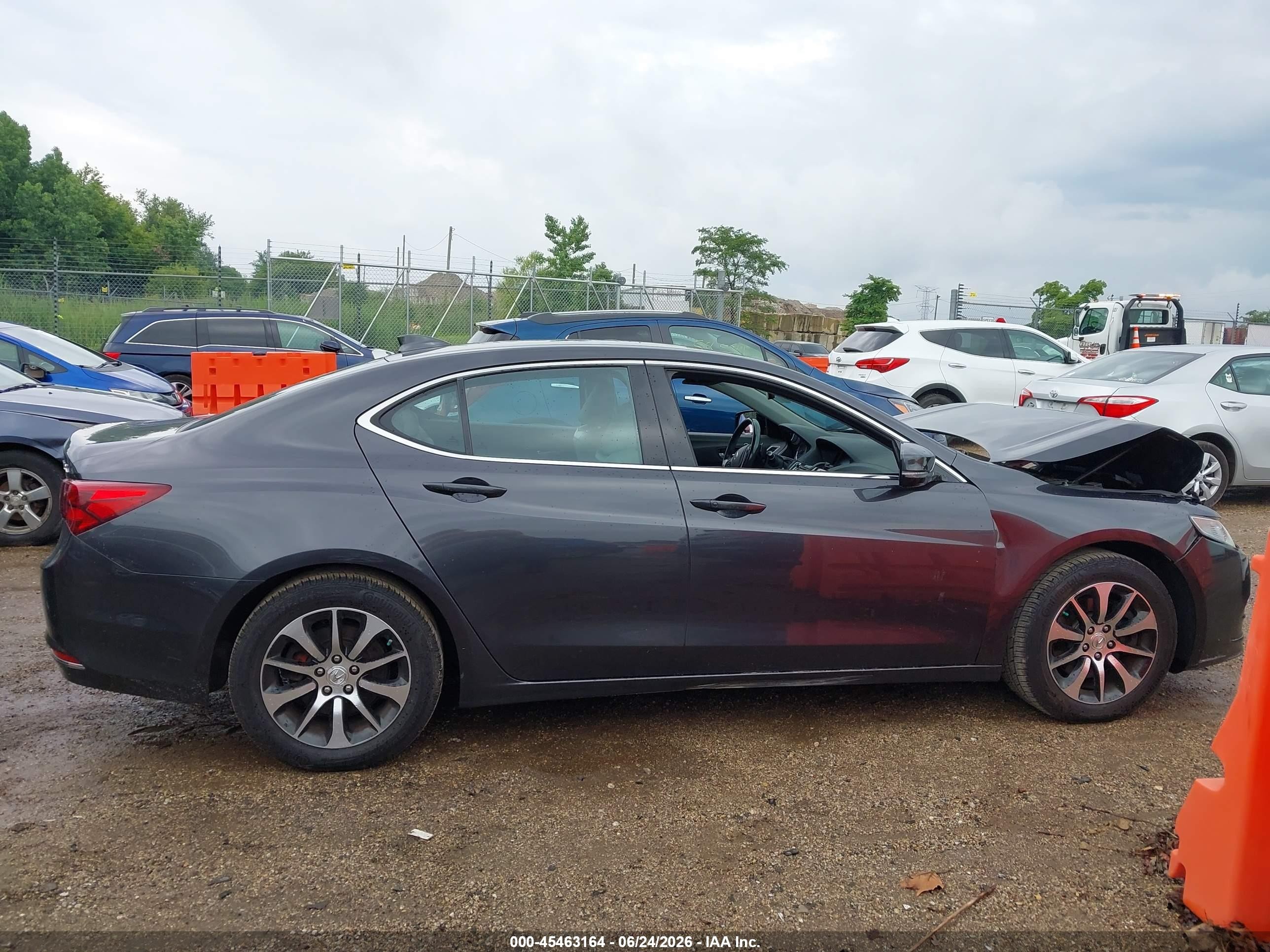2015 Acura Tlx Tech Gray vin: 19UUB1F59FA003780
