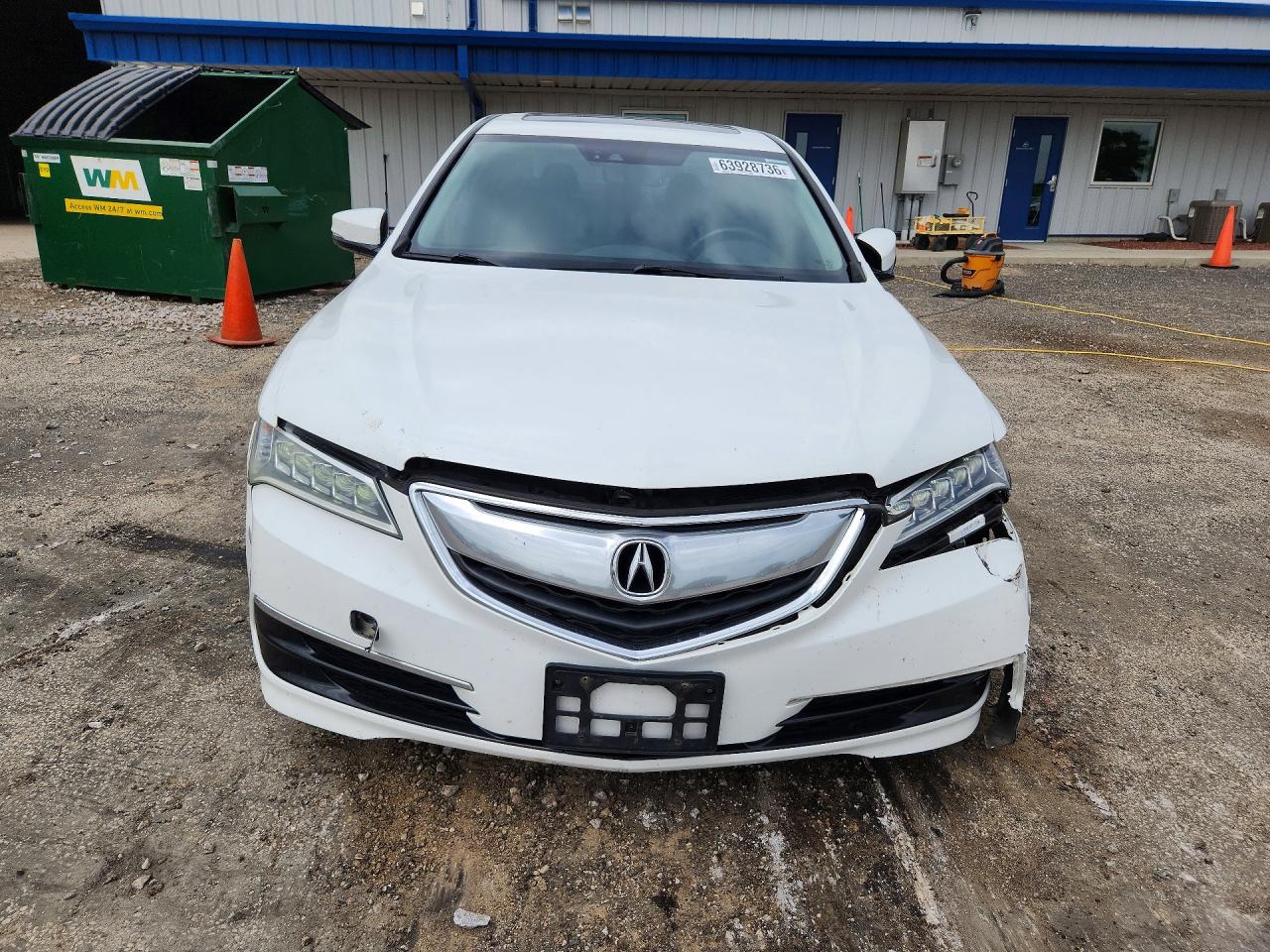 2015 Acura Tlx Tech White vin: 19UUB1F59FA014603