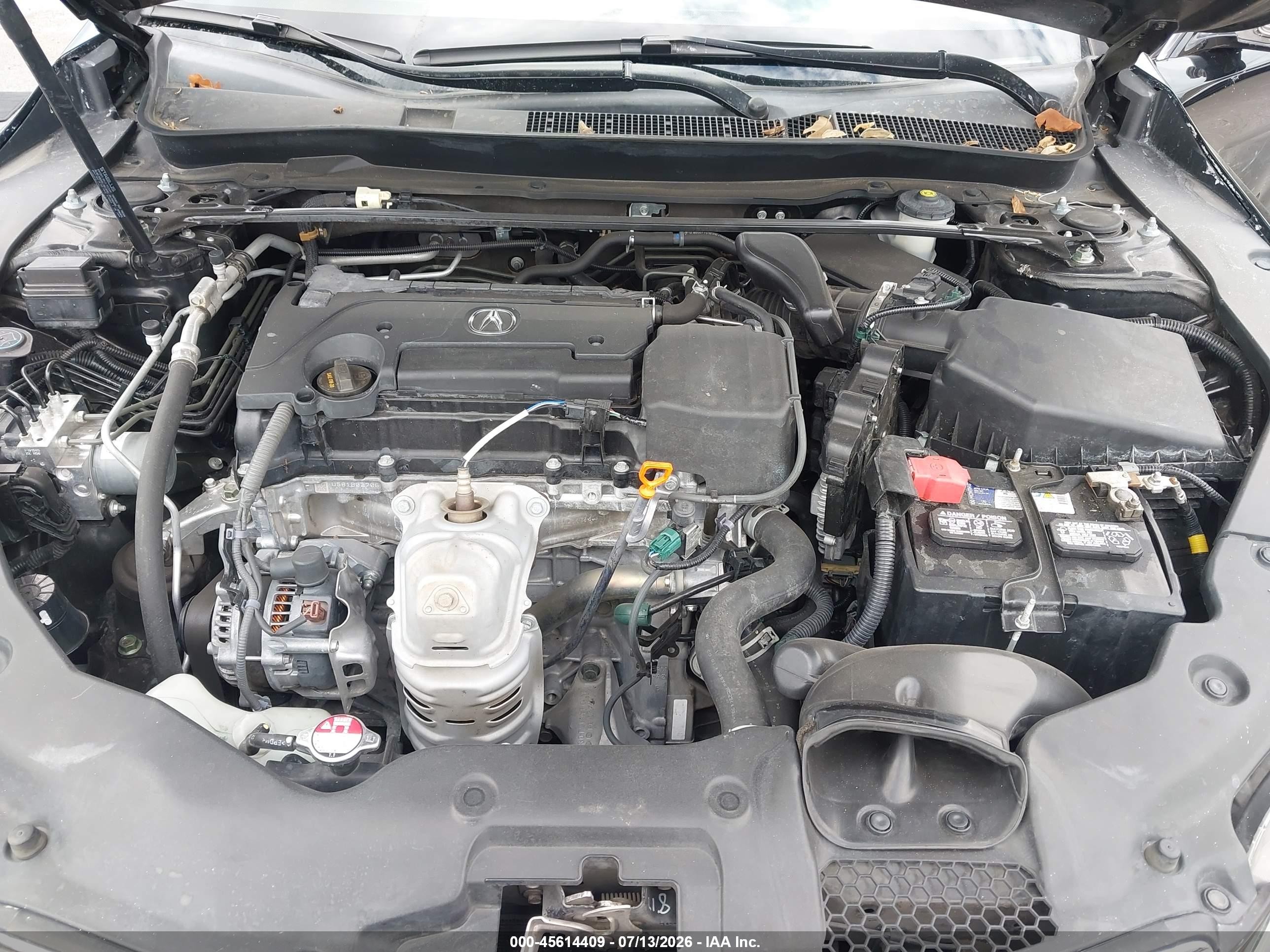 2015 Acura Tlx Tech Черный vin: 19UUB1F59FA029537