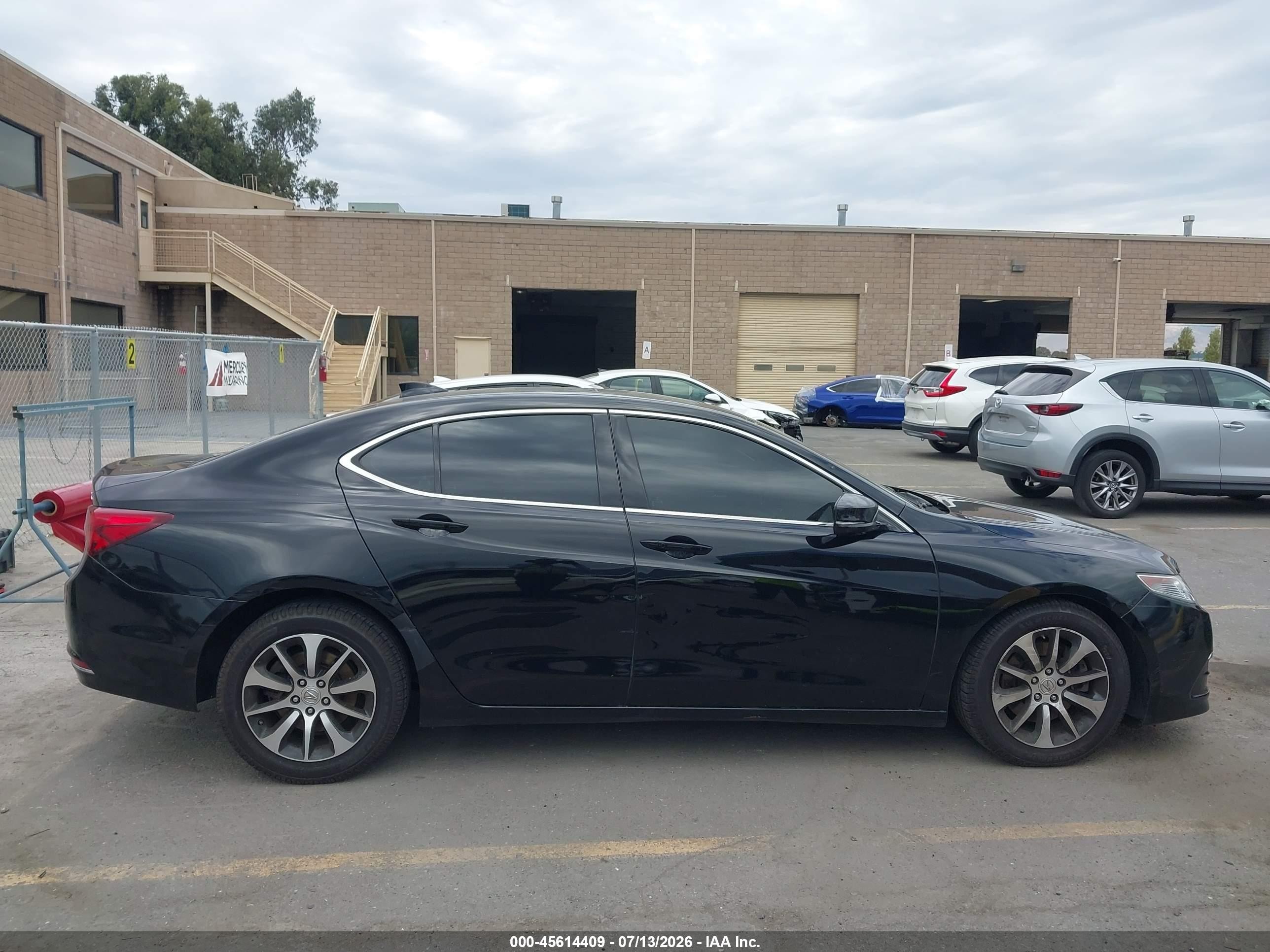 2015 Acura Tlx Tech Черный vin: 19UUB1F59FA029537