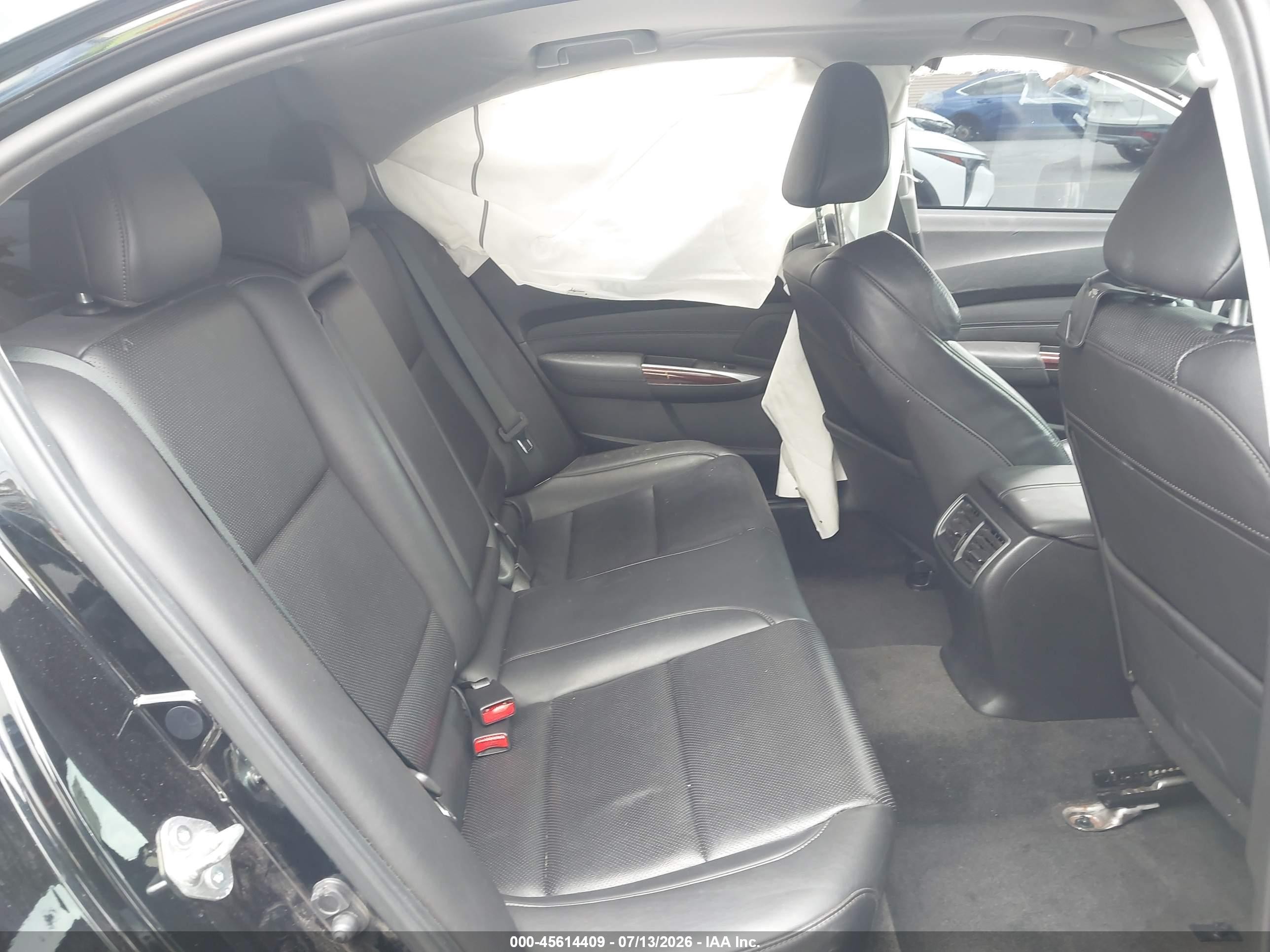 2015 Acura Tlx Tech Черный vin: 19UUB1F59FA029537