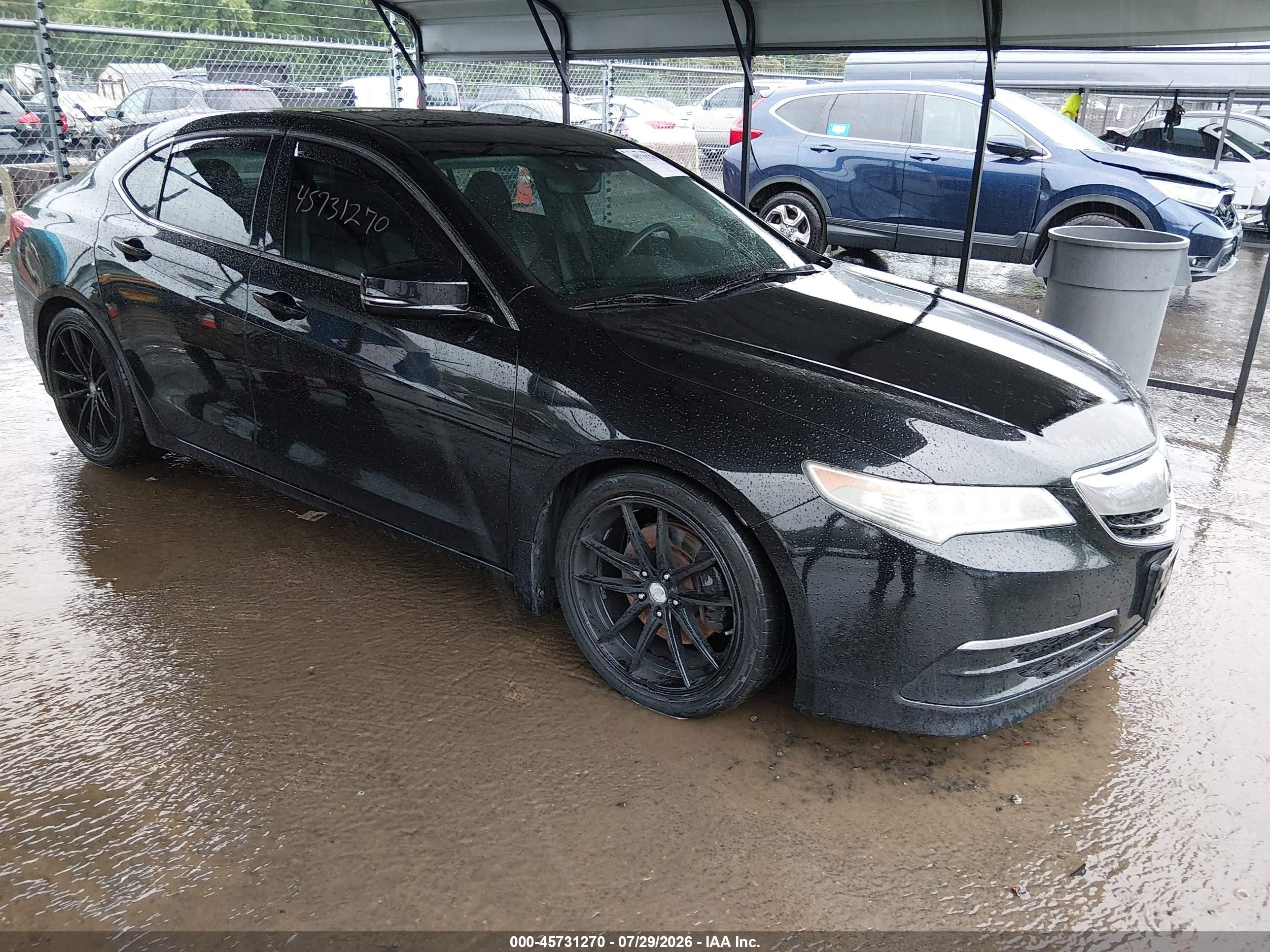 2015 Acura Tlx Tech Black vin: 19UUB1F5XFA002928