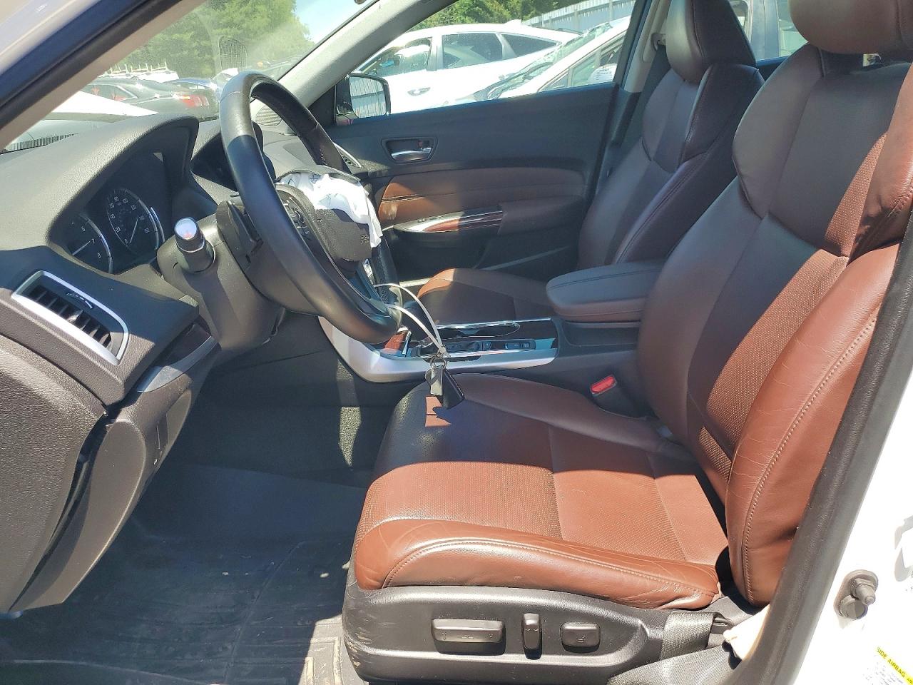 2015 Acura Tlx Tech Белый vin: 19UUB1F5XFA013265