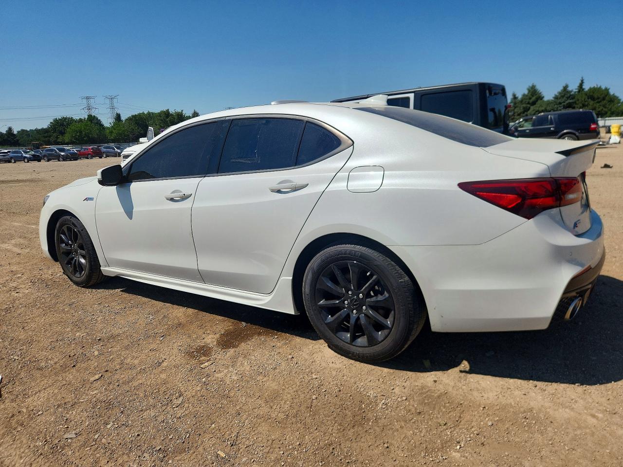 2019 Acura Tlx Technology White vin: 19UUB1F62KA006409