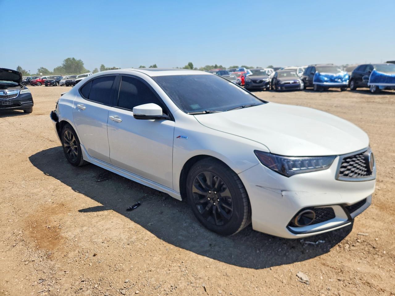 2019 Acura Tlx Technology White vin: 19UUB1F62KA006409