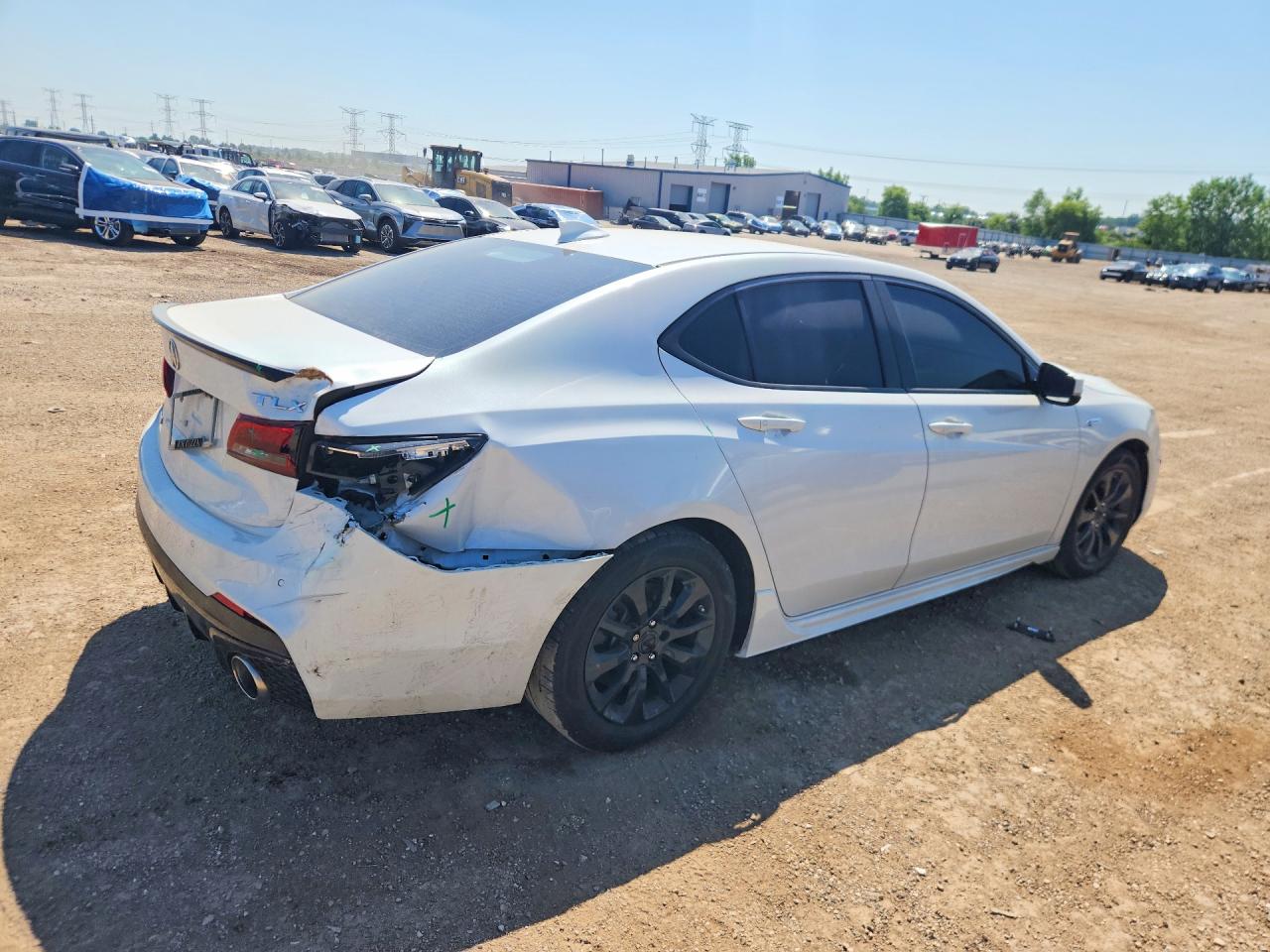 2019 Acura Tlx Technology White vin: 19UUB1F62KA006409