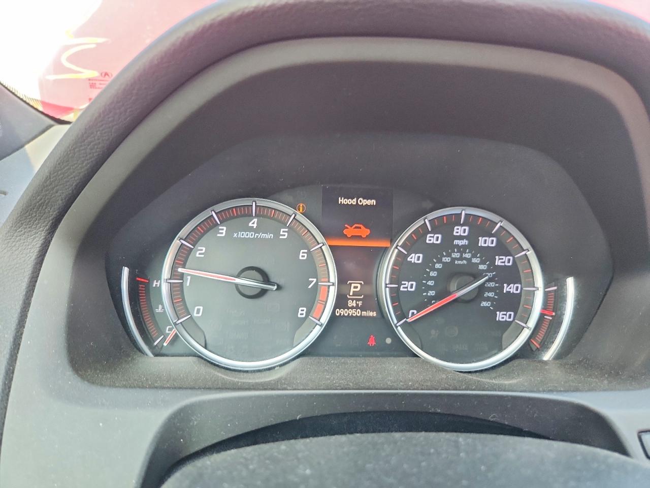 2019 Acura Tlx Technology Red vin: 19UUB1F63KA004426