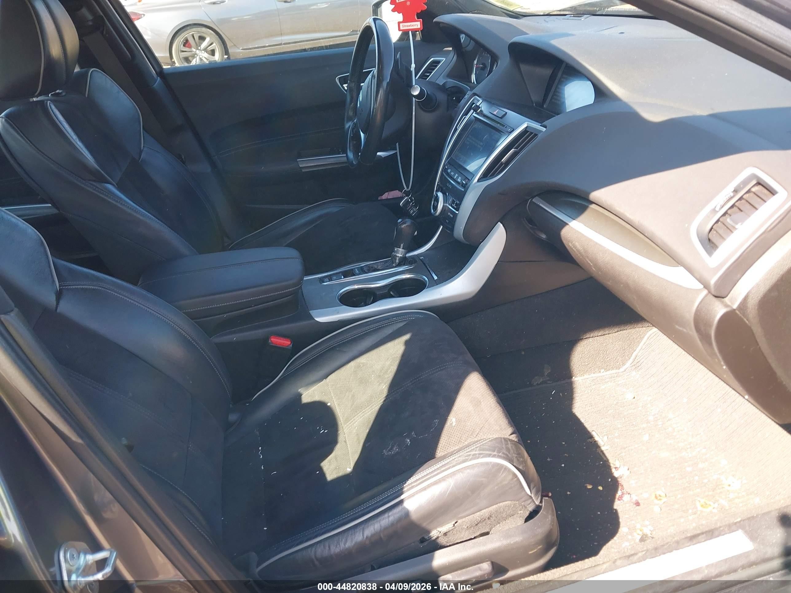 2020 Acura Tlx A-spec/a-spec W/red Leather Gray vin: 19UUB1F65LA013629