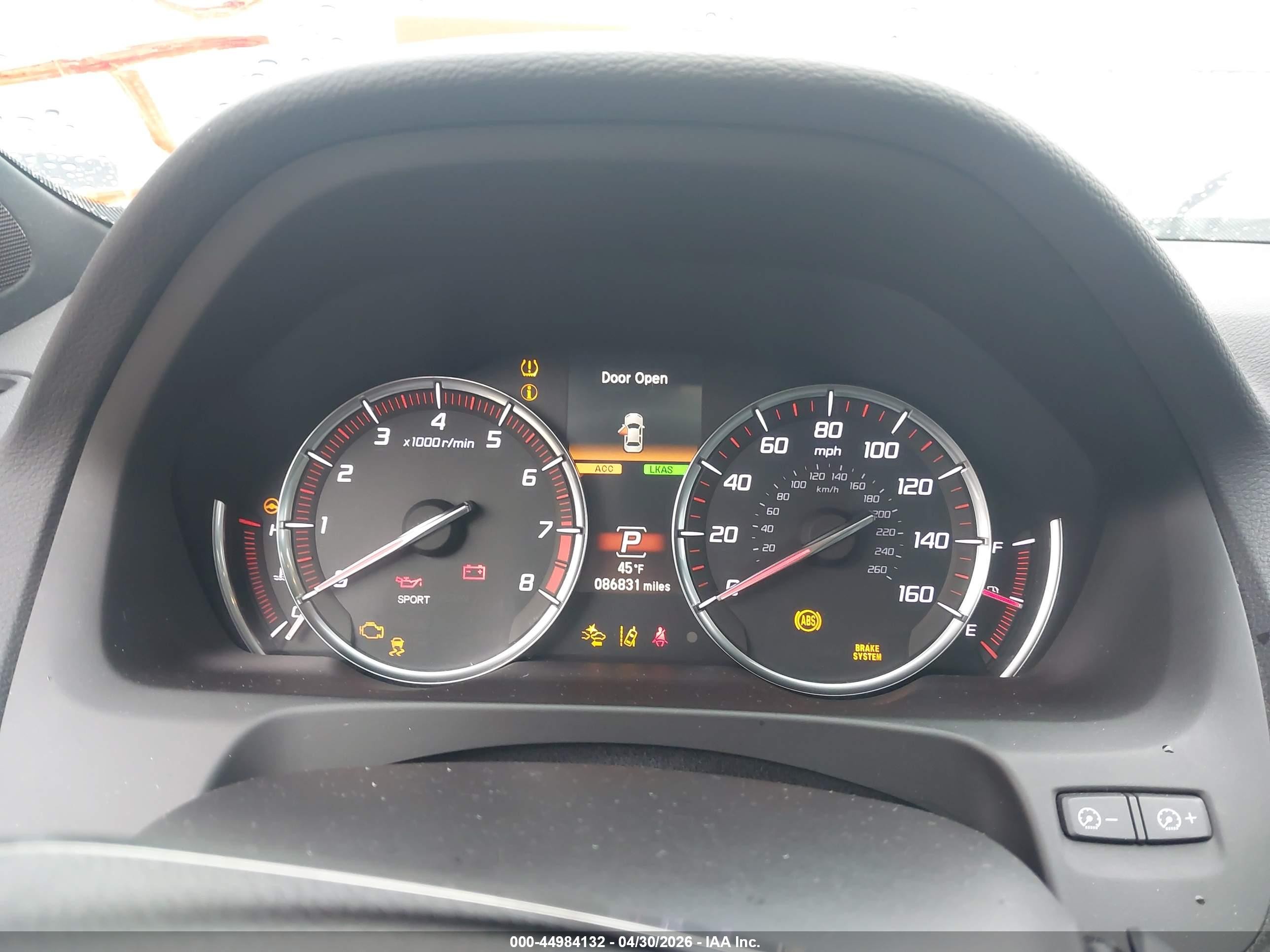 2020 Acura Tlx A-spec/a-spec W/red Leather Серый vin: 19UUB1F69LA008191