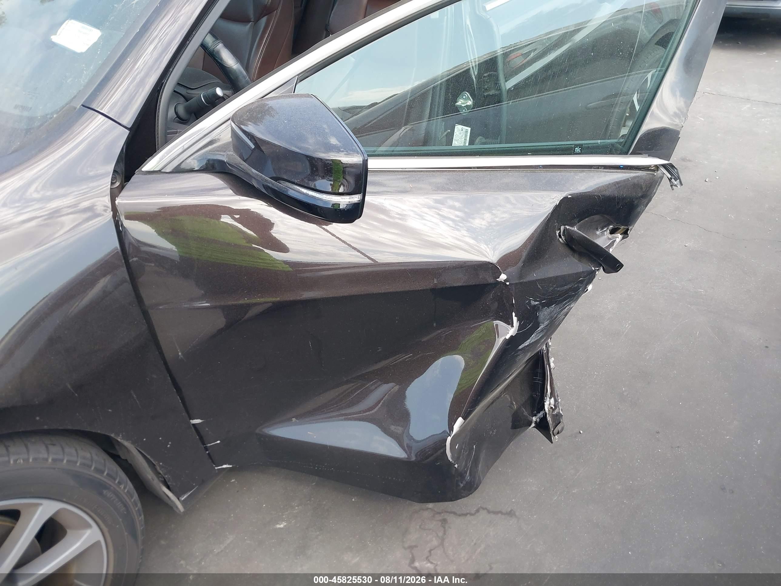 2015 Acura Tlx V6 Black vin: 19UUB2F30FA009746