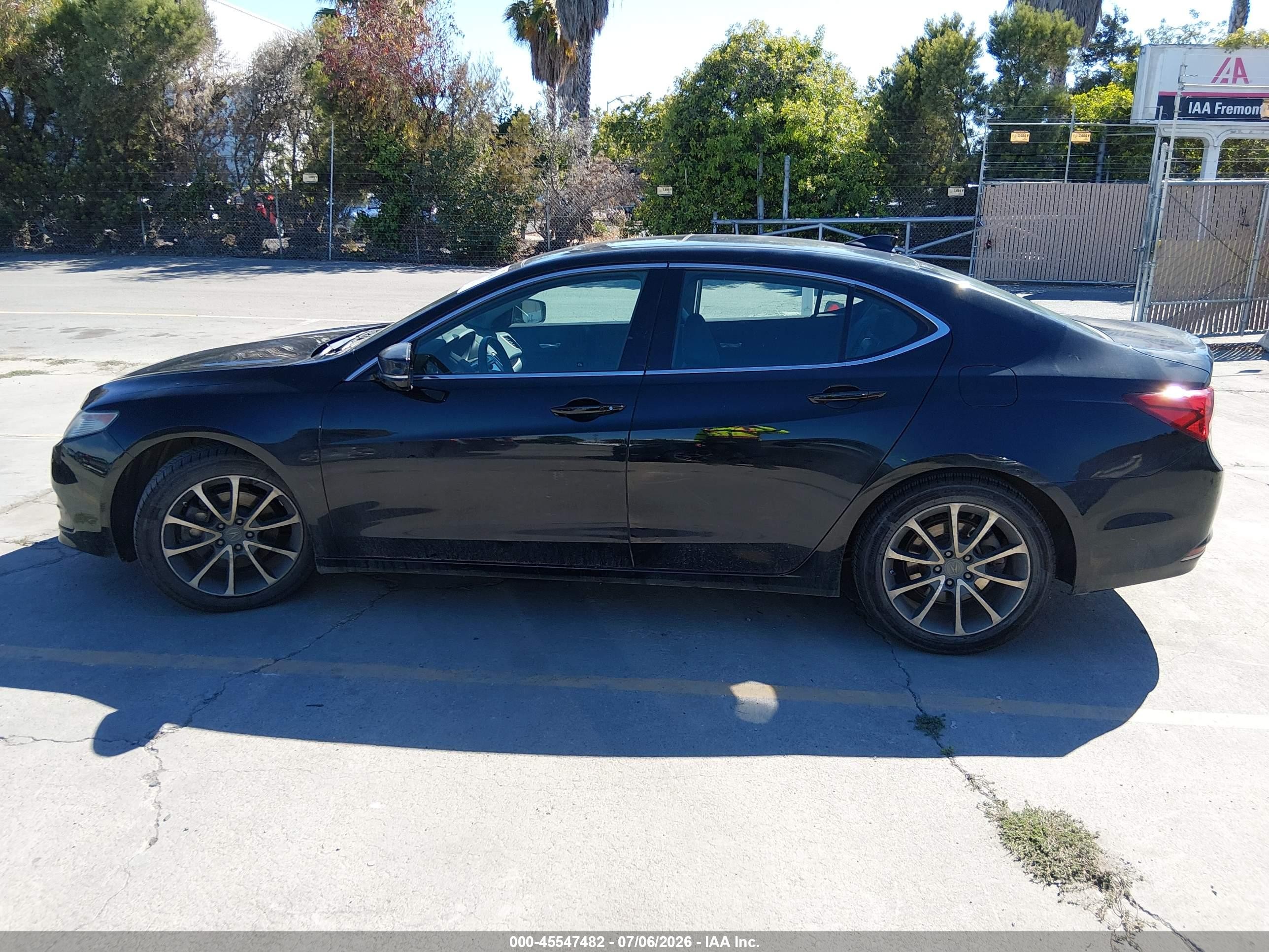 2015 Acura Tlx V6 Черный vin: 19UUB2F30FA024568