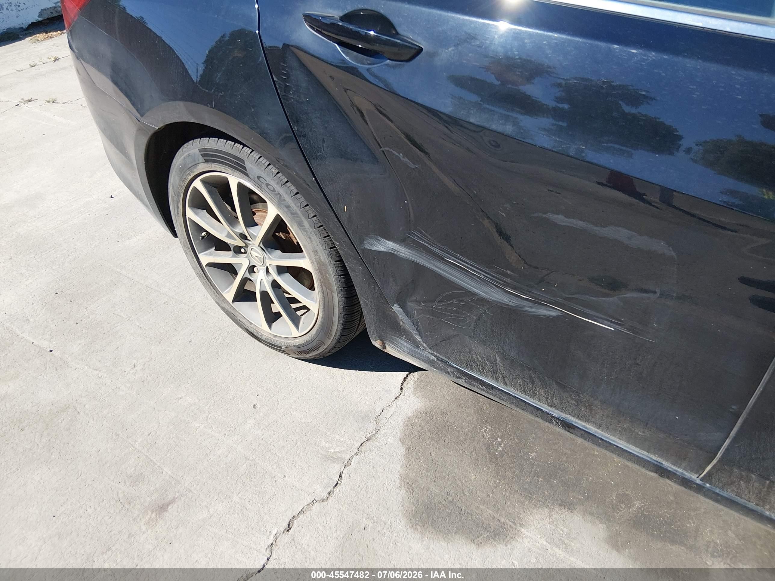 2015 Acura Tlx V6 Черный vin: 19UUB2F30FA024568