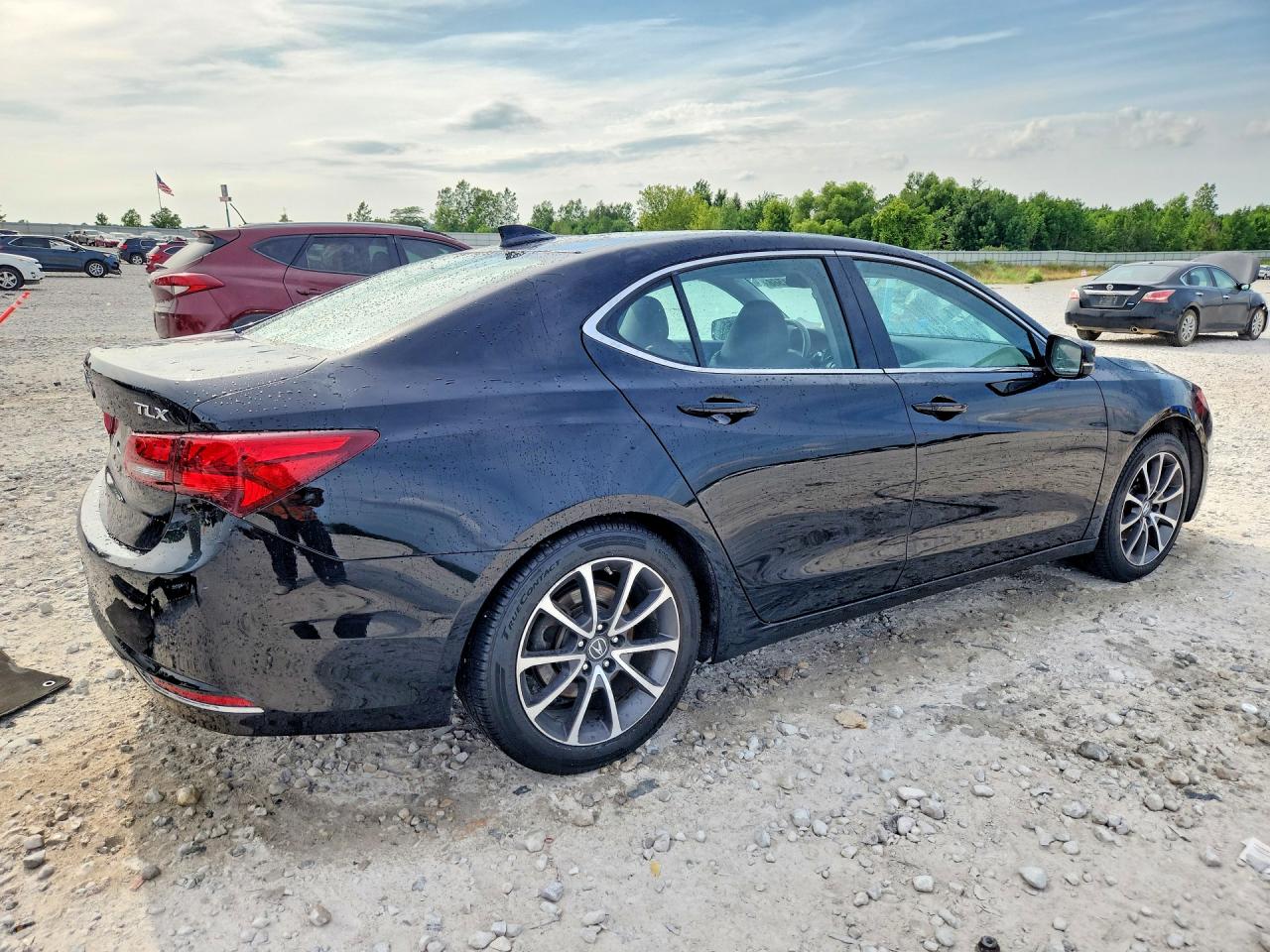 2015 Acura Tlx Черный vin: 19UUB2F31FA001199