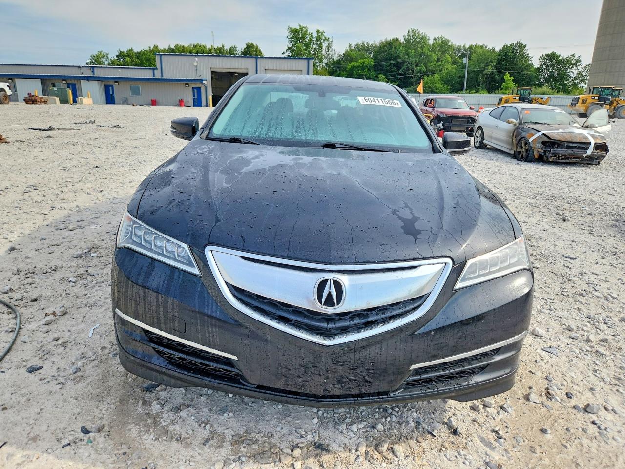 2015 Acura Tlx Черный vin: 19UUB2F31FA001199