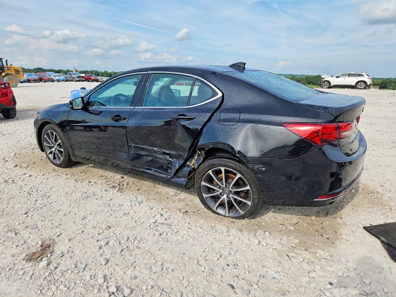2015 Acura Tlx Черный vin: 19UUB2F31FA001199