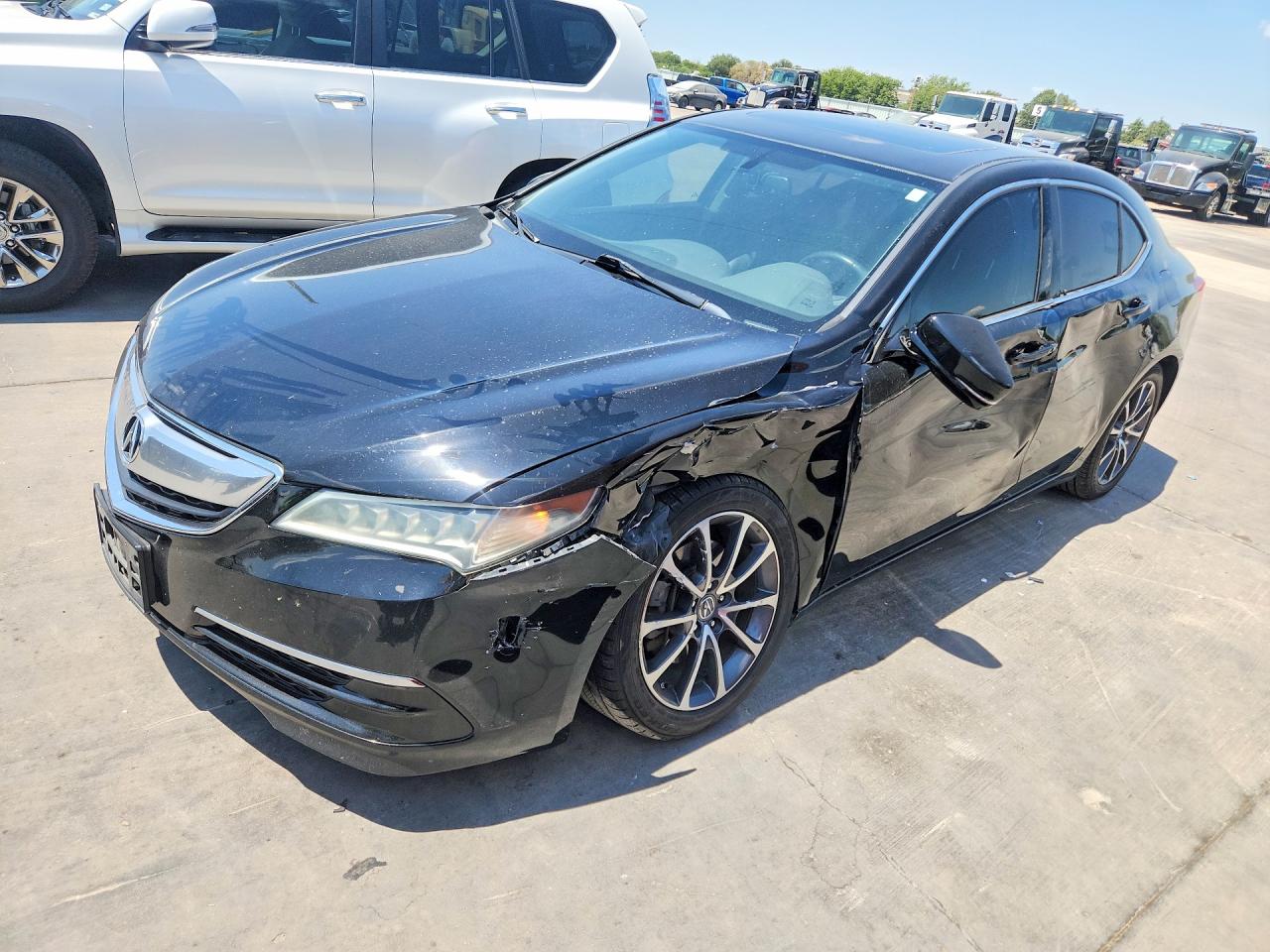 2015 Acura Tlx Black vin: 19UUB2F31FA013367