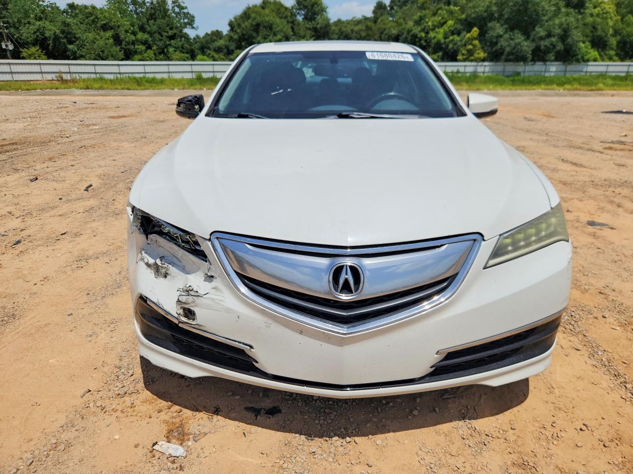 2015 Acura Tlx White vin: 19UUB2F31FA026068