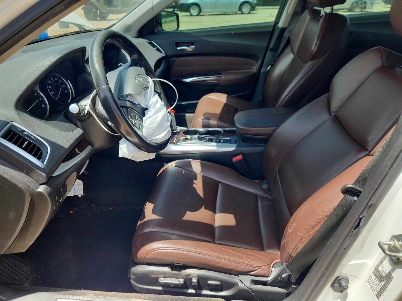 2015 Acura Tlx White vin: 19UUB2F31FA026068