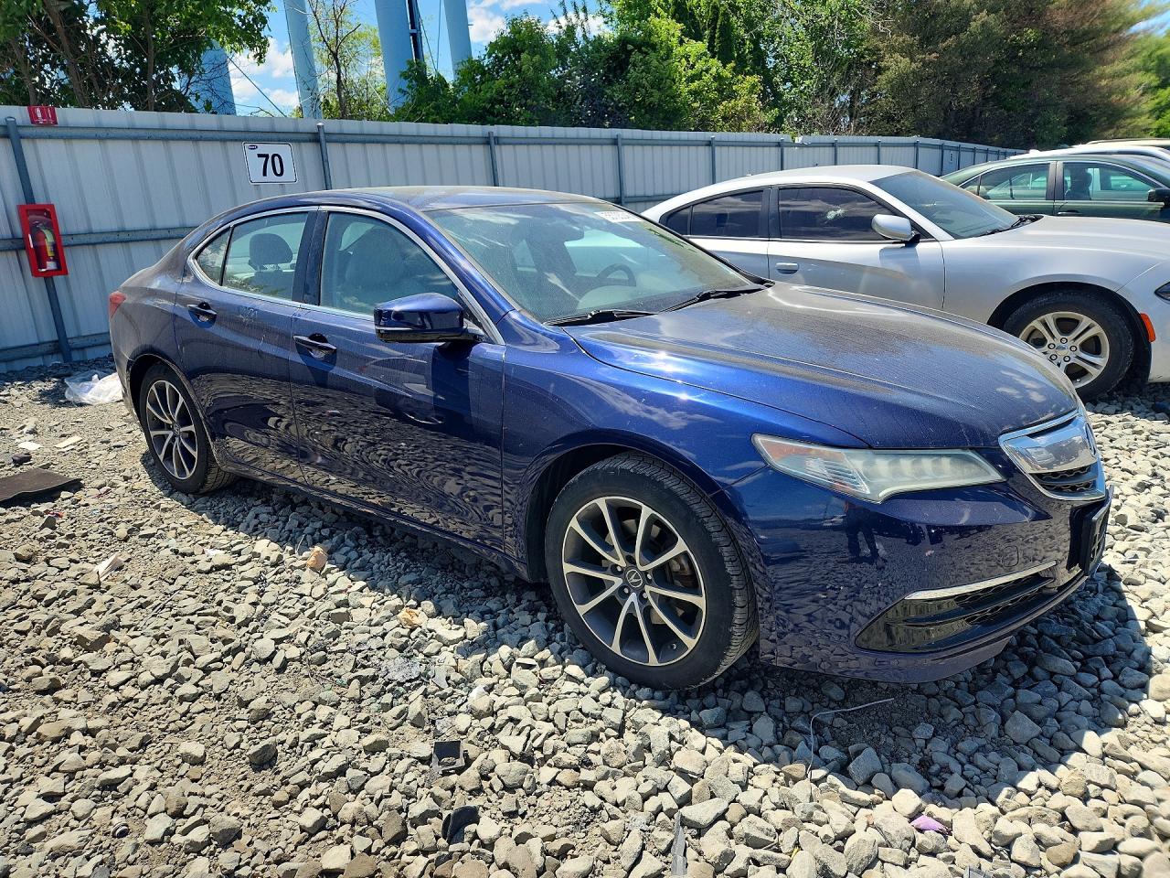 2015 Acura Tlx Blue vin: 19UUB2F32FA006699