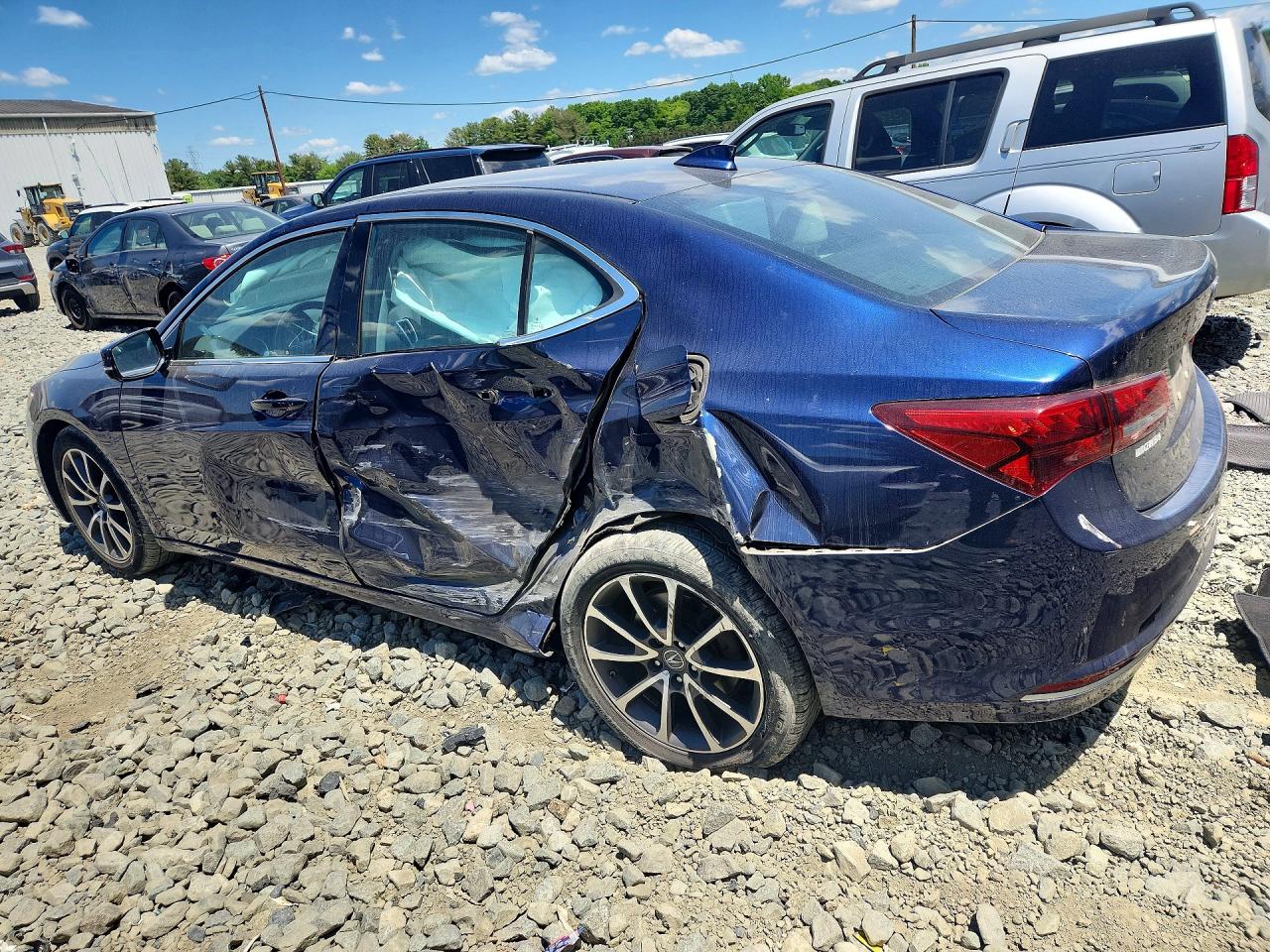 2015 Acura Tlx Blue vin: 19UUB2F32FA006699