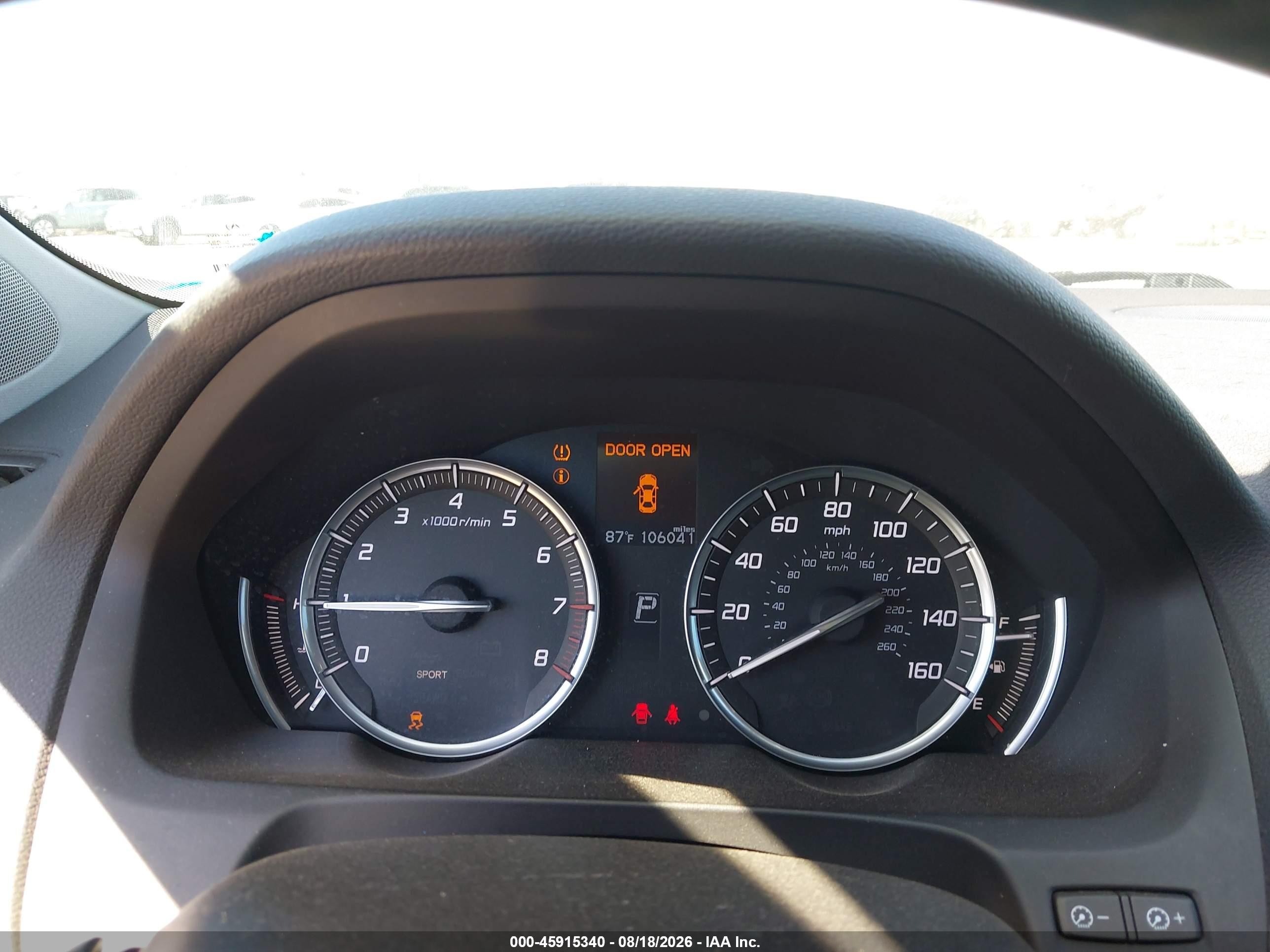 2015 Acura Tlx V6 Black vin: 19UUB2F32FA011191