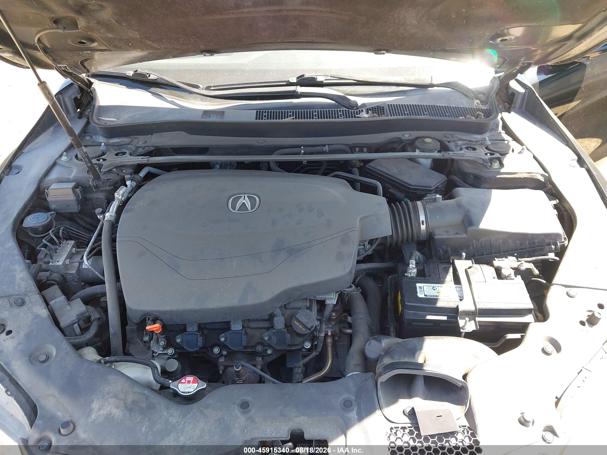 2015 Acura Tlx V6 Black vin: 19UUB2F32FA011191