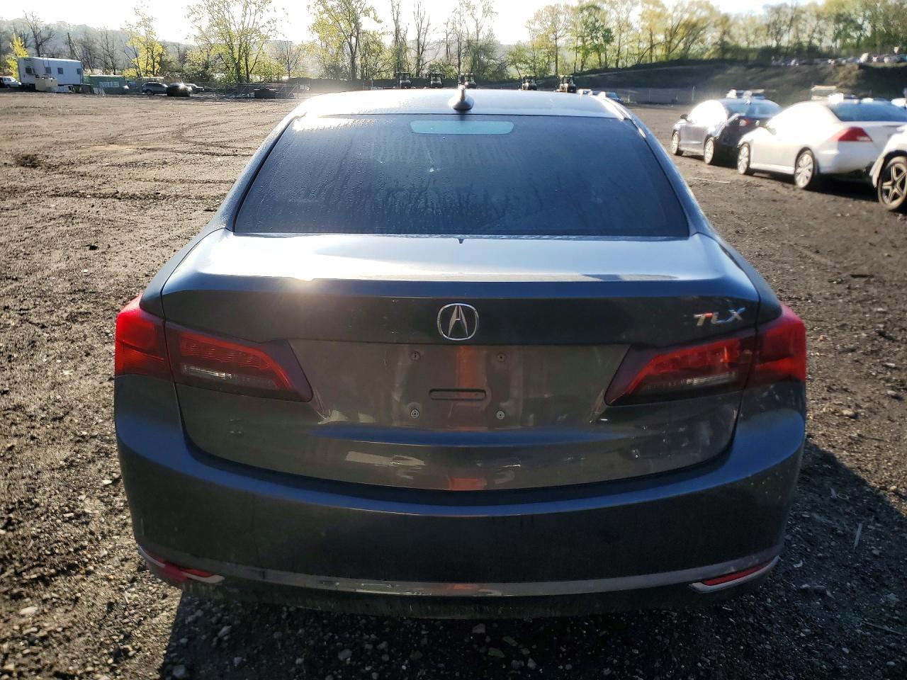 2015 Acura Tlx Gray vin: 19UUB2F32FA016293