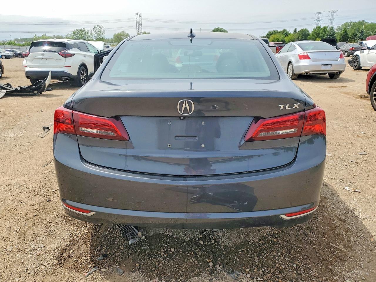 2015 Acura Tlx Gray vin: 19UUB2F32FA024863