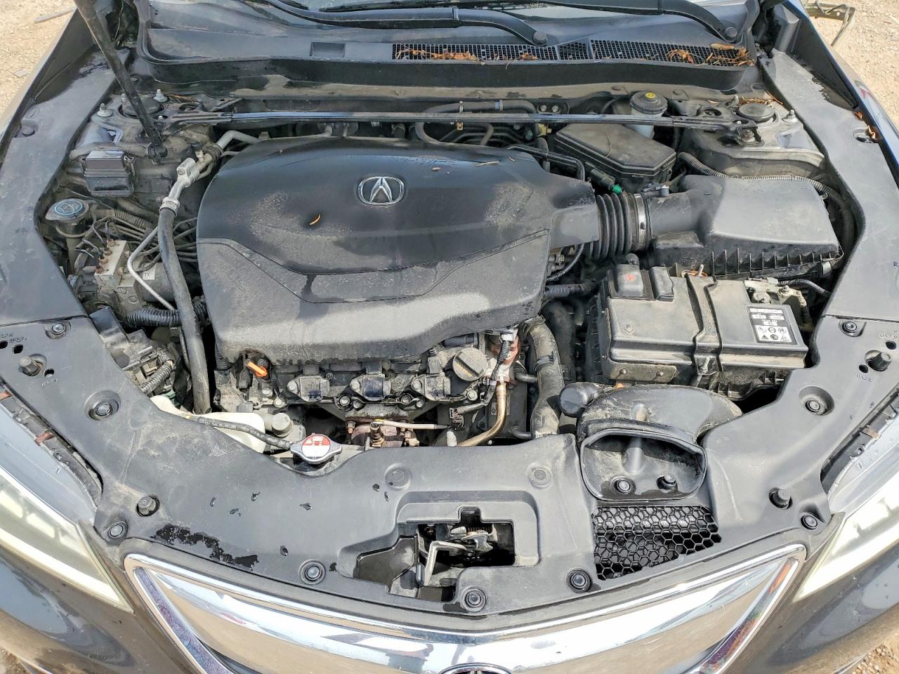 2015 Acura Tlx Gray vin: 19UUB2F32FA024863