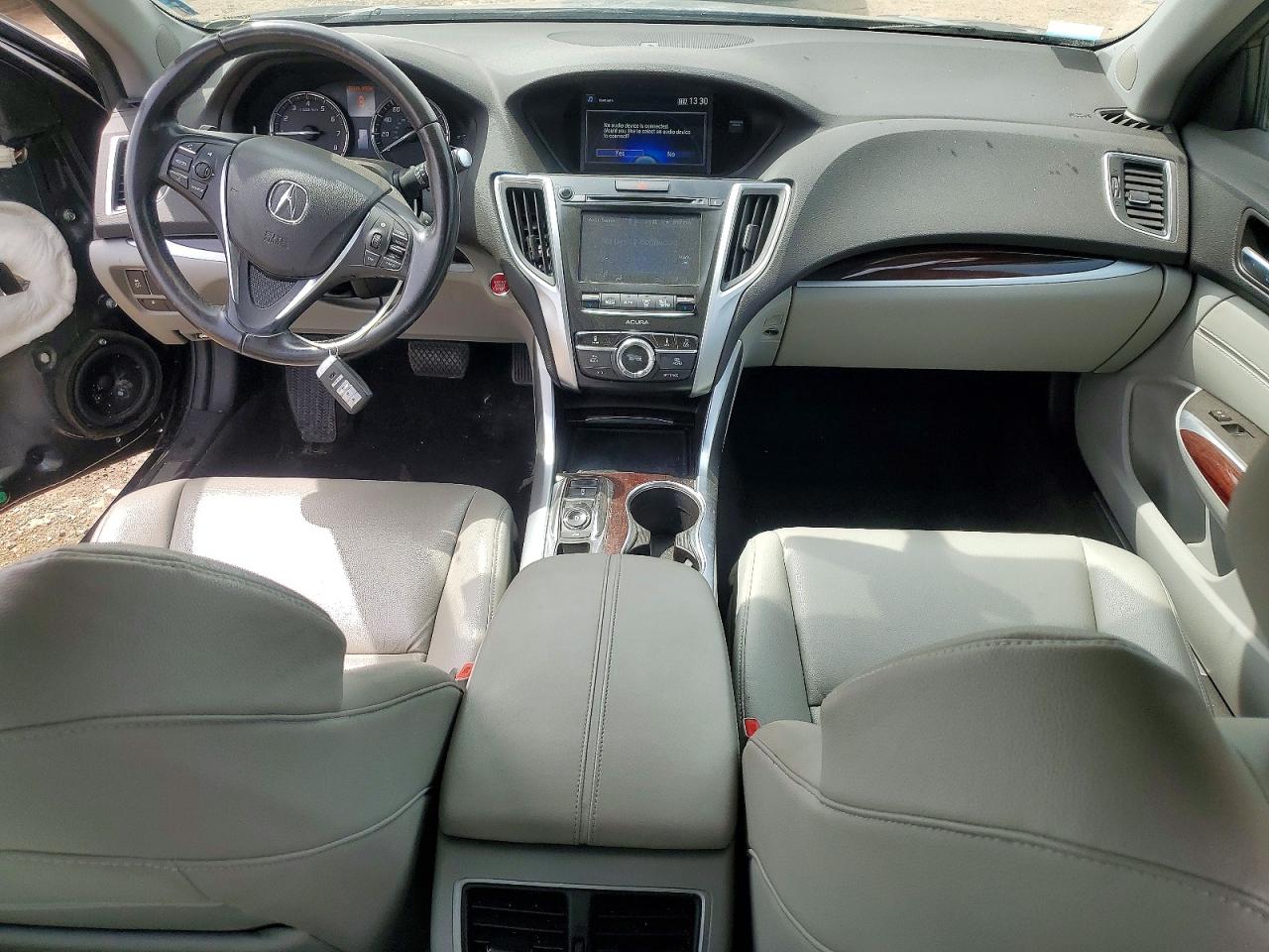 2015 Acura Tlx Gray vin: 19UUB2F32FA024863