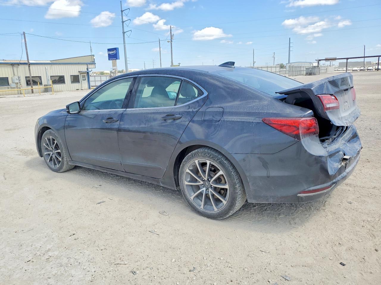 2015 Acura Tlx Gray vin: 19UUB2F32FA025320