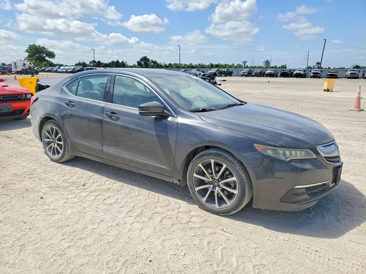 2015 Acura Tlx Gray vin: 19UUB2F32FA025320