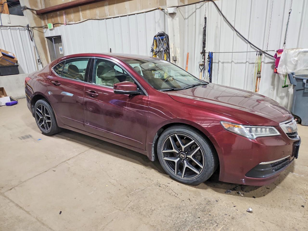 2015 Acura Tlx Синий vin: 19UUB2F33FA003312