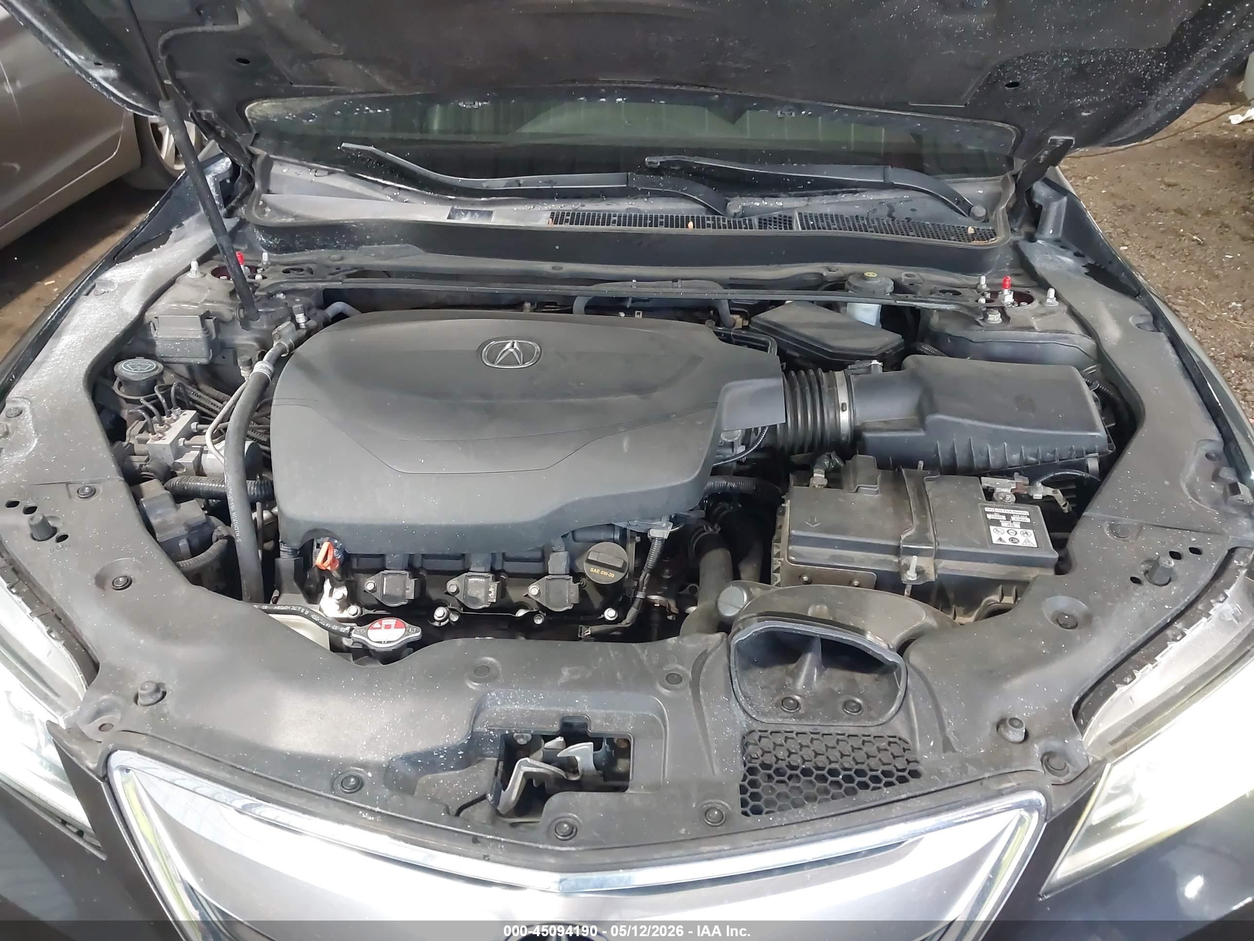 2015 Acura Tlx V6 Blue vin: 19UUB2F33FA016318