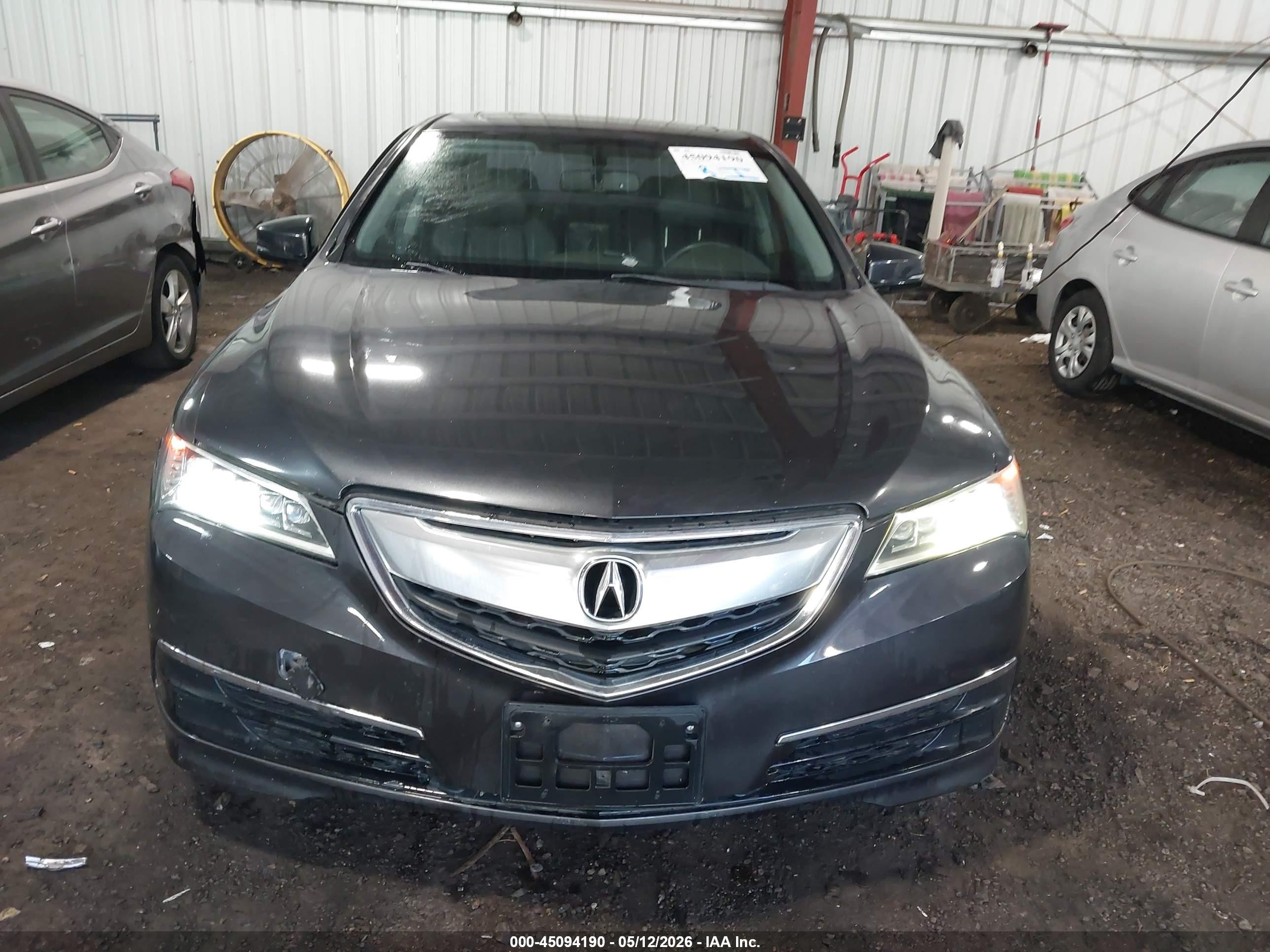 2015 Acura Tlx V6 Blue vin: 19UUB2F33FA016318