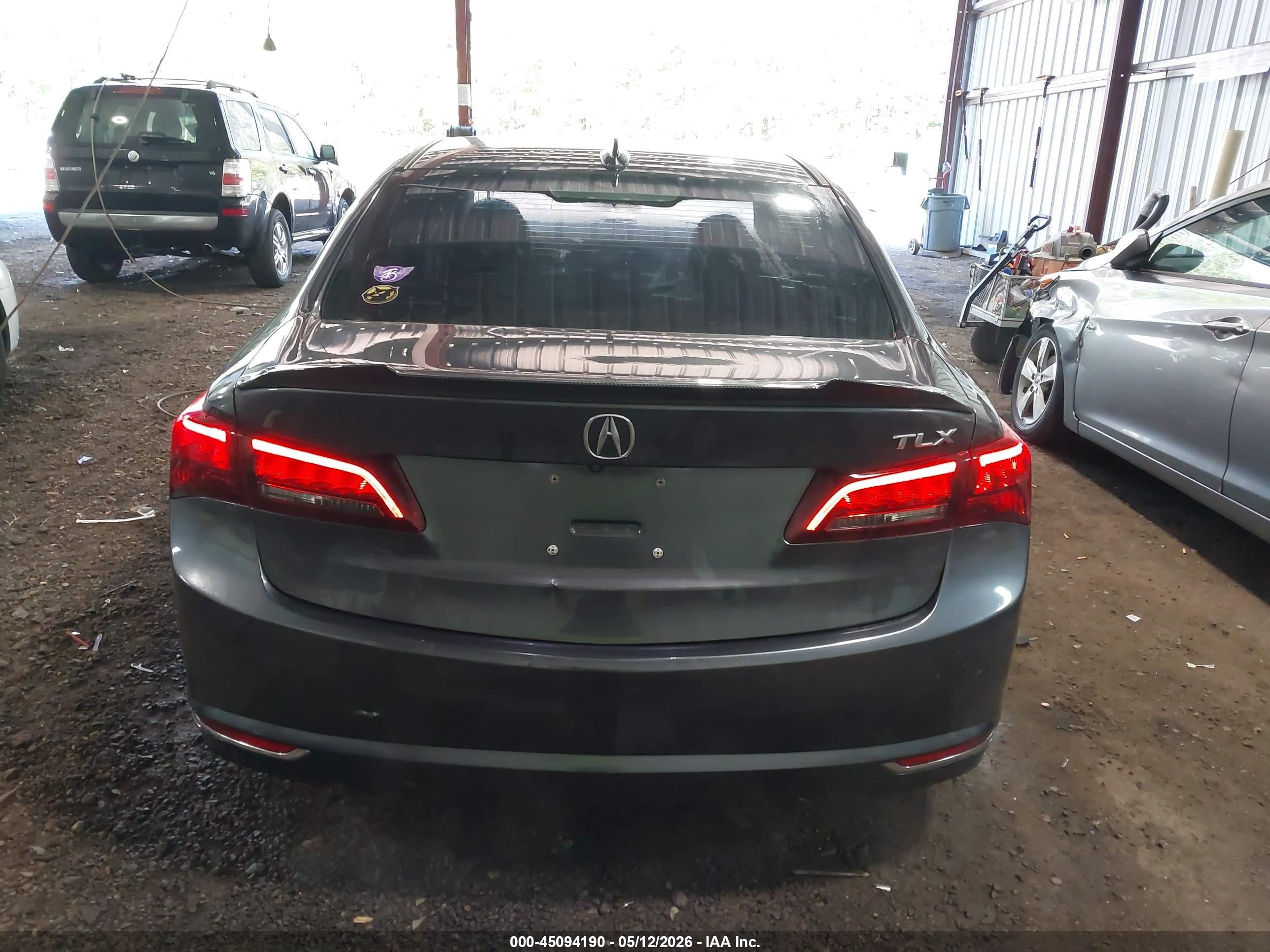 2015 Acura Tlx V6 Blue vin: 19UUB2F33FA016318