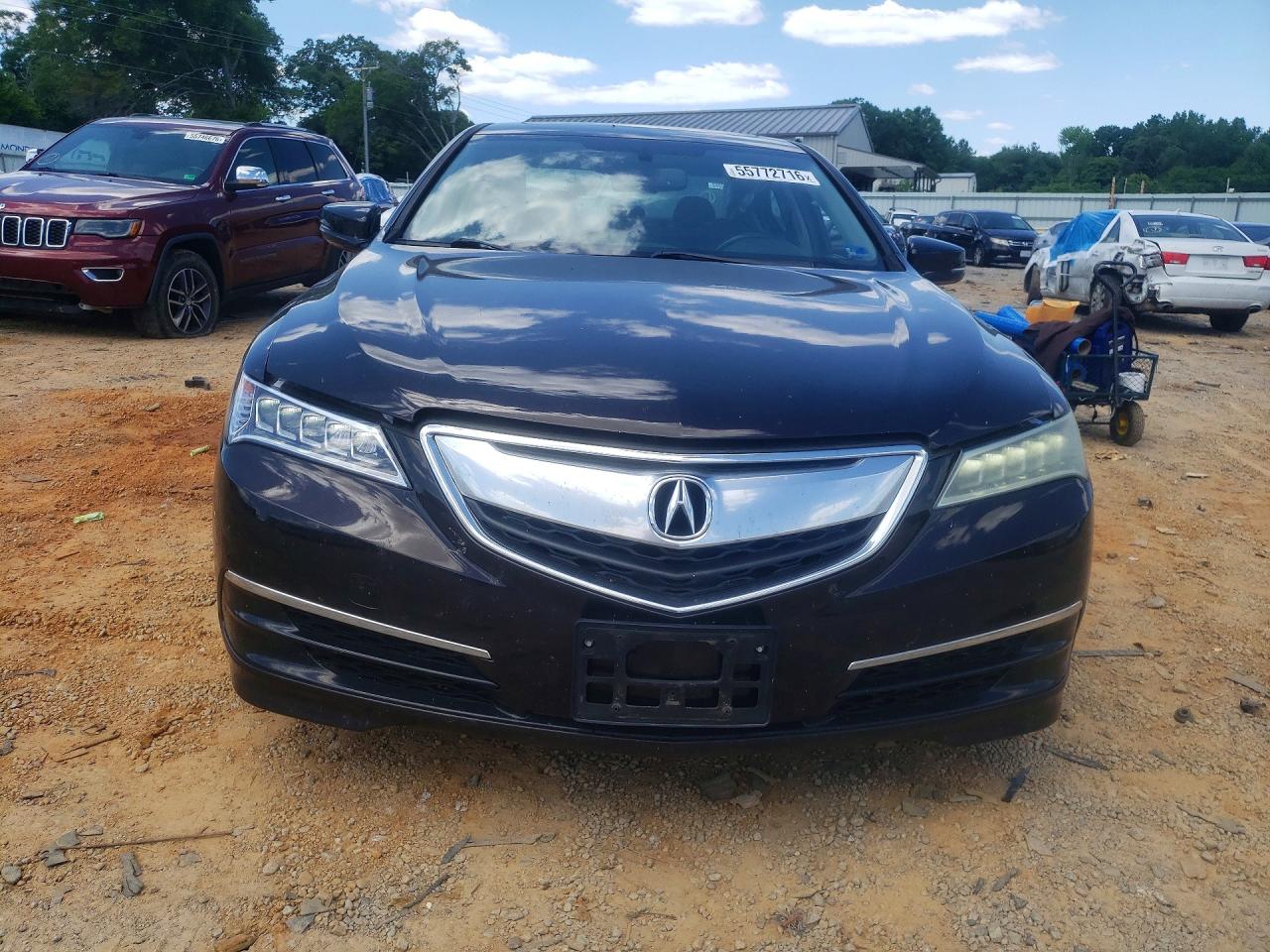2015 Acura Tlx Black vin: 19UUB2F33FA018392