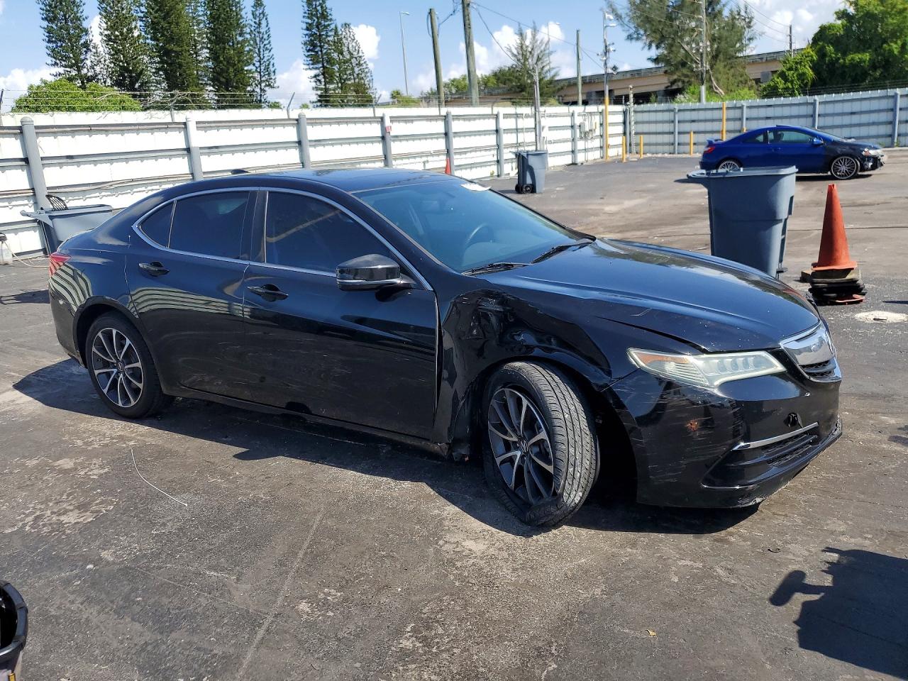 2015 Acura Tlx Black vin: 19UUB2F33FA025066
