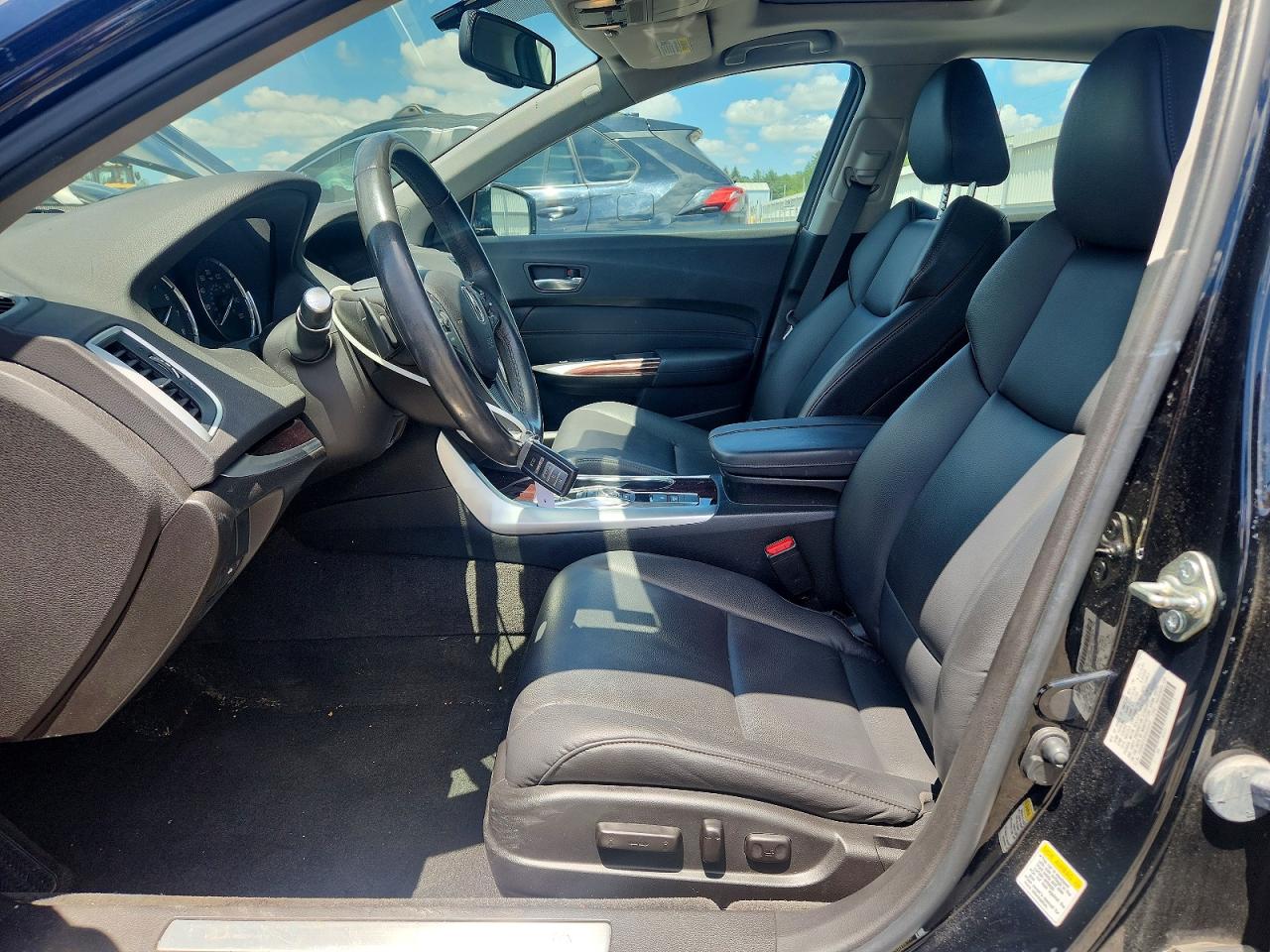 2015 Acura Tlx Черный vin: 19UUB2F33FA026203