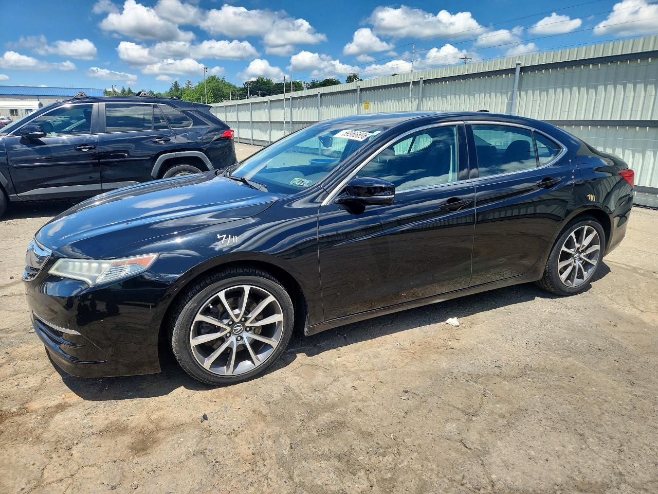 2015 Acura Tlx Черный vin: 19UUB2F33FA026203