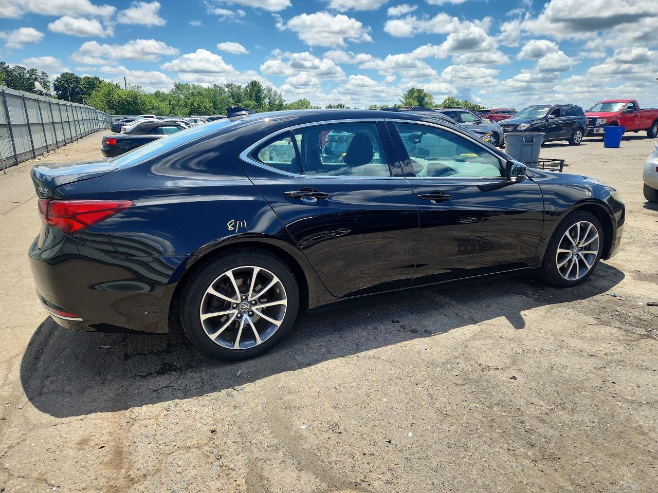 2015 Acura Tlx Черный vin: 19UUB2F33FA026203