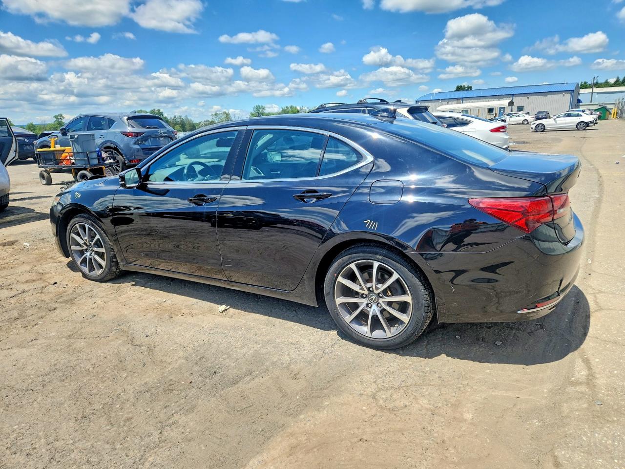 2015 Acura Tlx Черный vin: 19UUB2F33FA026203