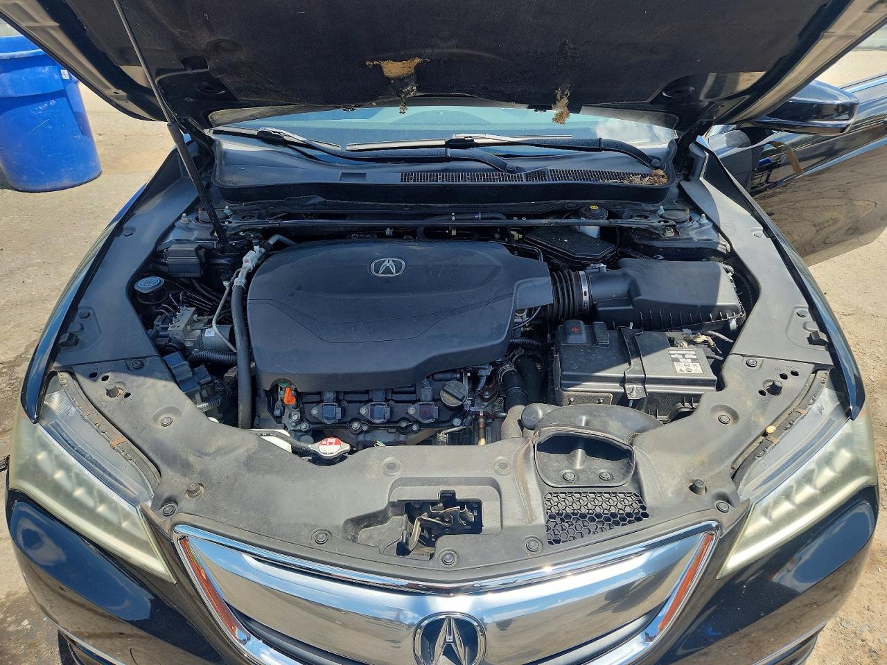 2015 Acura Tlx Черный vin: 19UUB2F33FA026203